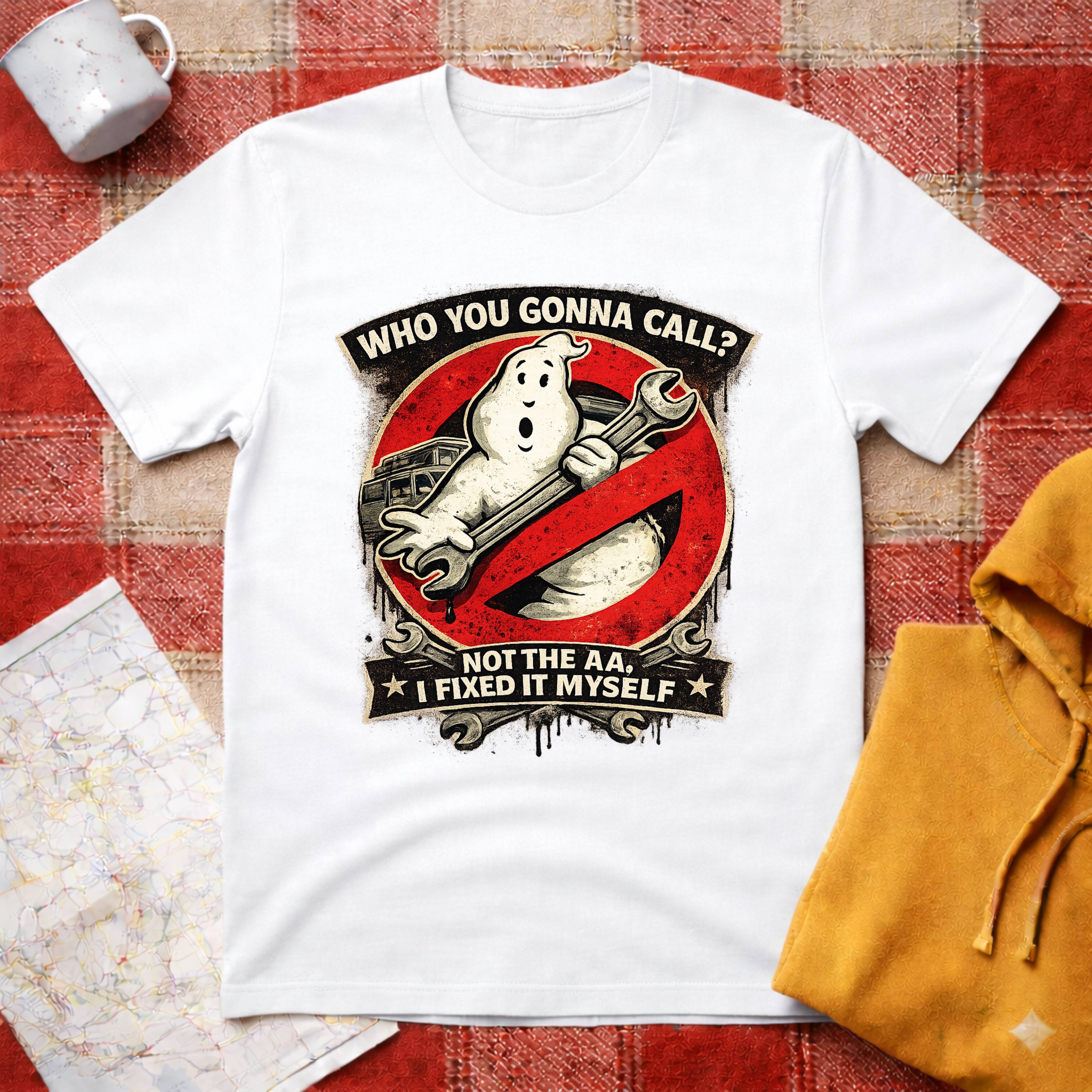 Ghost Busters- VW Camper- T-shirt