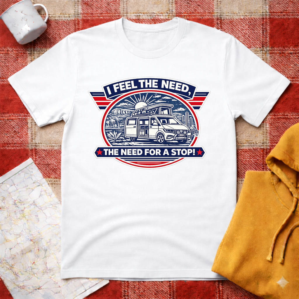 Top Gun VW Camper- T-shirt