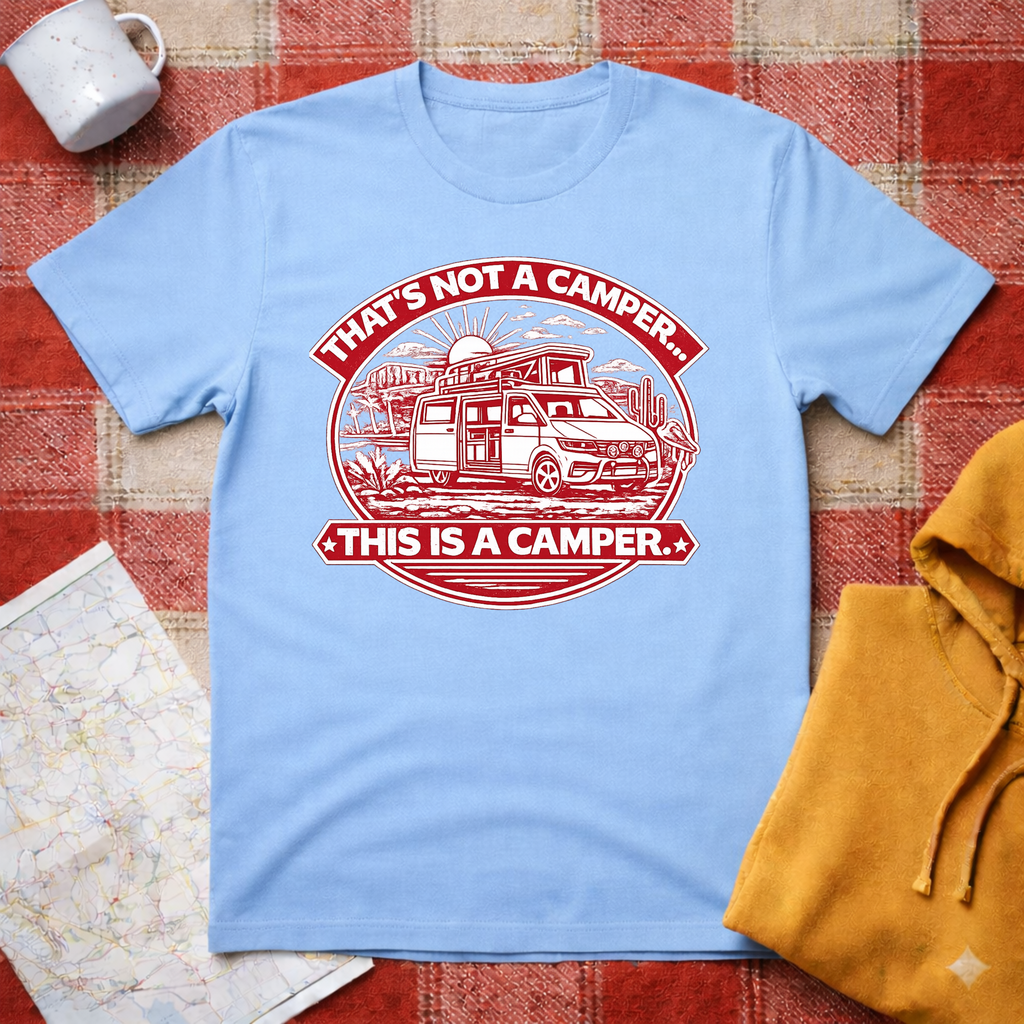 Crocodile Dundee- VW Camper- T-shirt