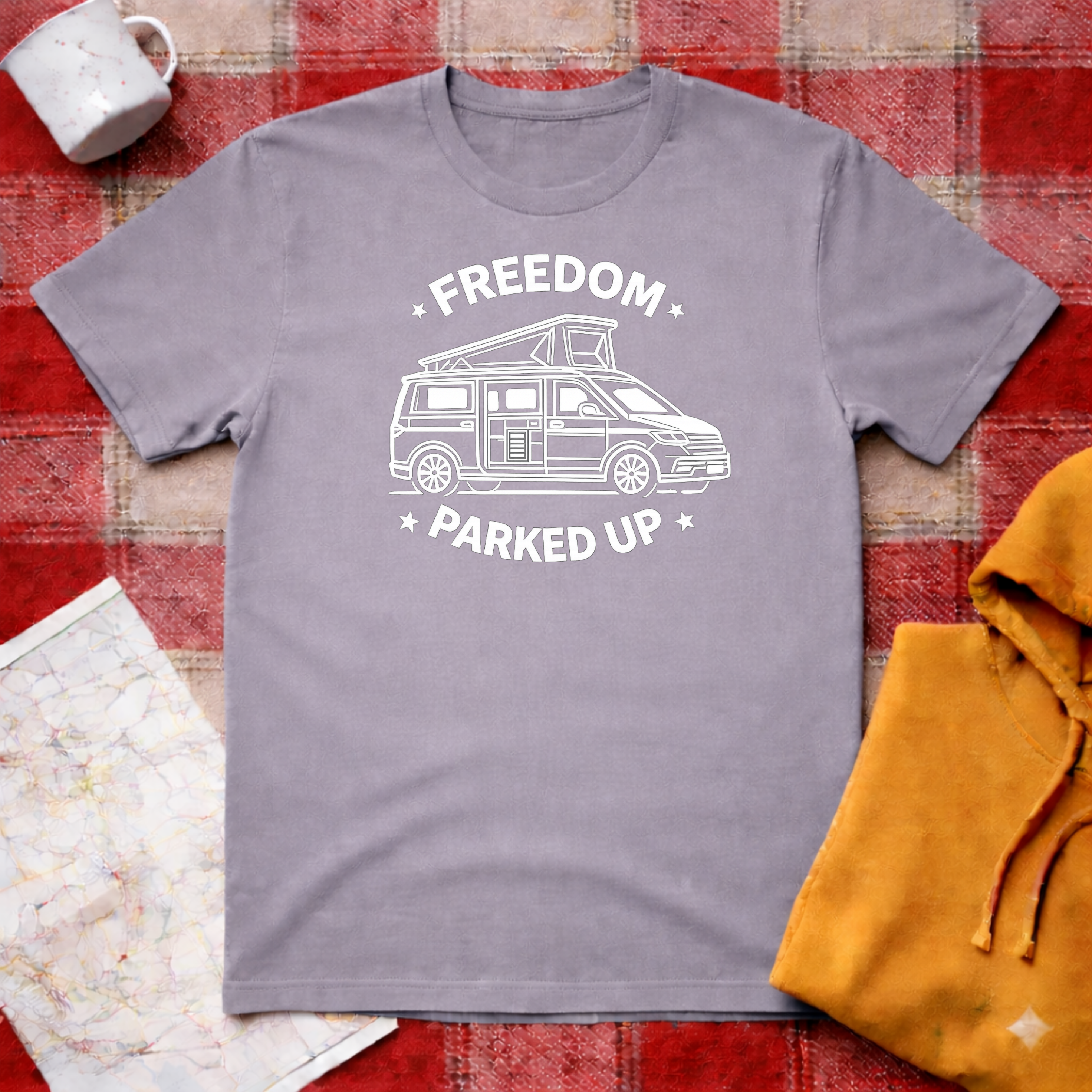 Freedom Parked Up- T-shirt