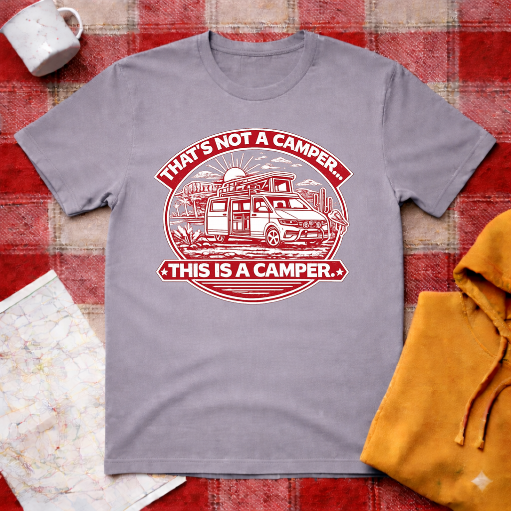 Crocodile Dundee- VW Camper- T-shirt
