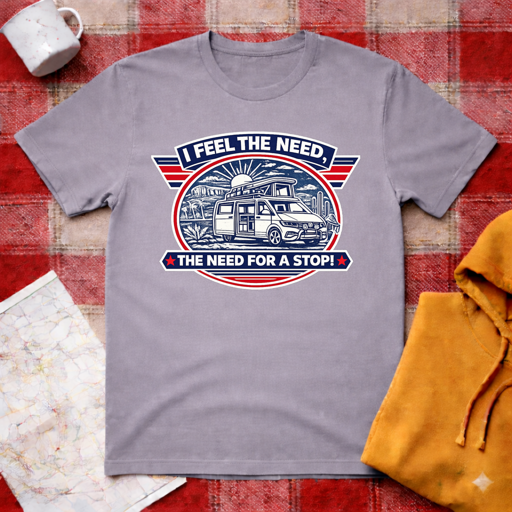 Top Gun VW Camper- T-shirt