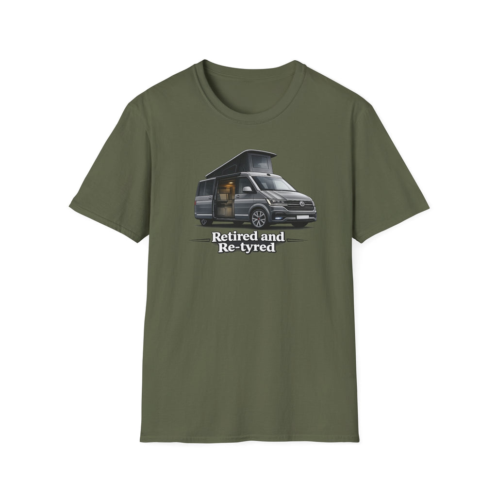 Retired And Re-tyred -T-shirt