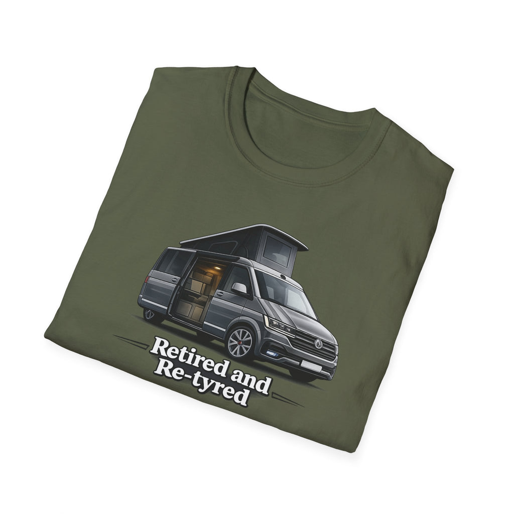 Retired And Re-tyred -T-shirt