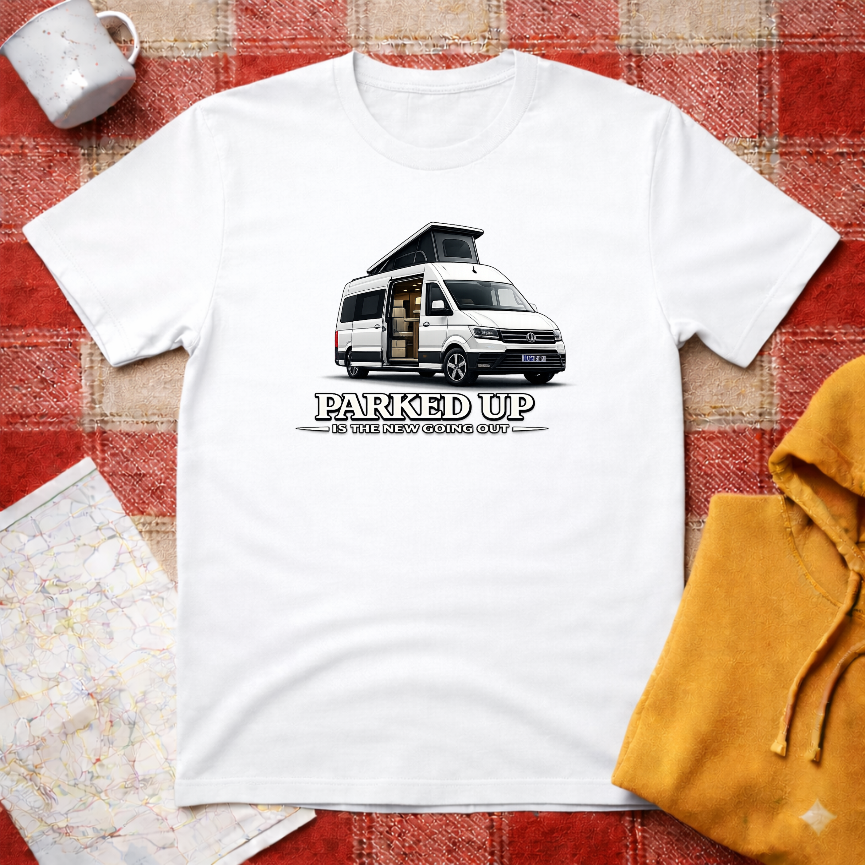 Parked Up Is The New Going Out - T-shirt