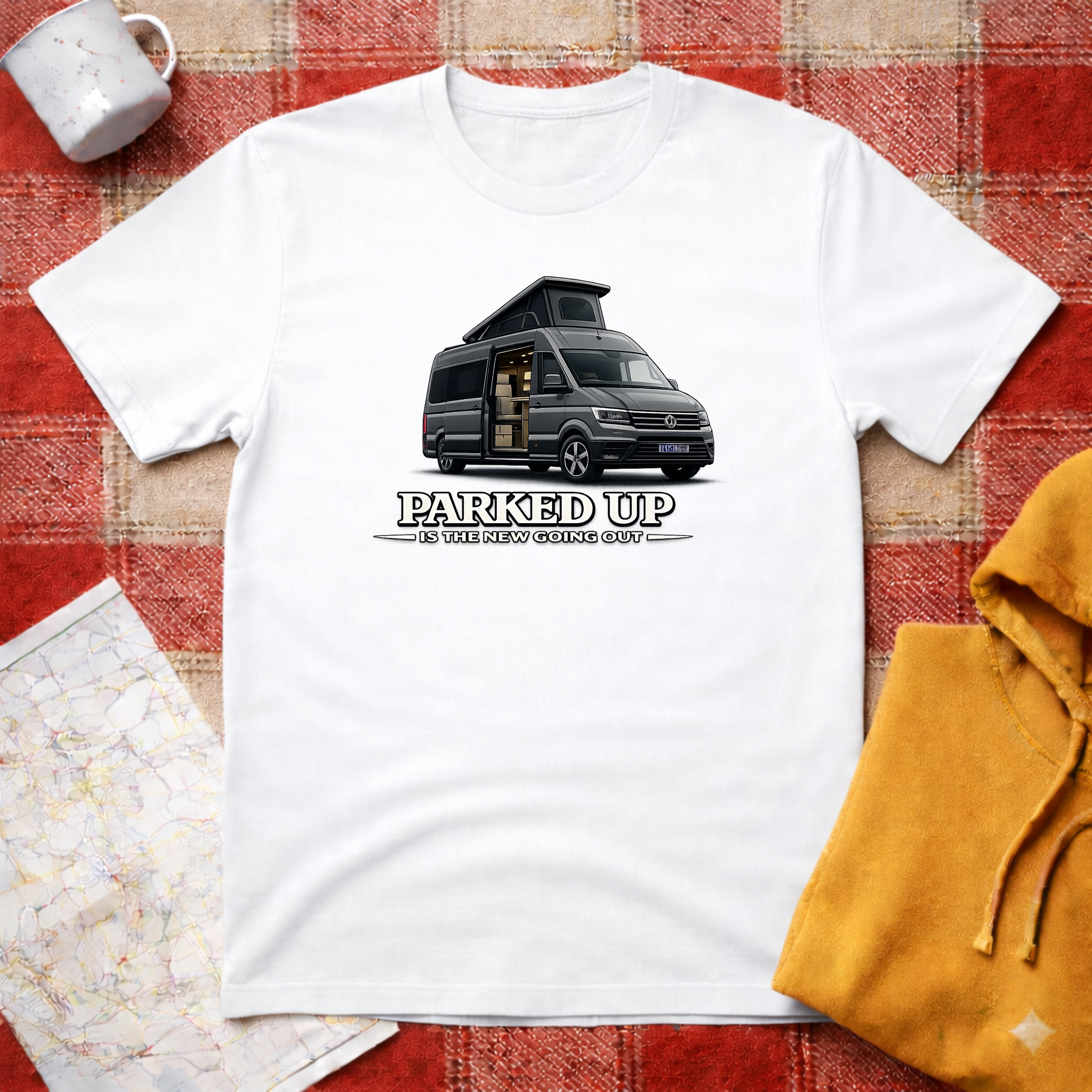 Parked Up Is The New Going Out - T-shirt