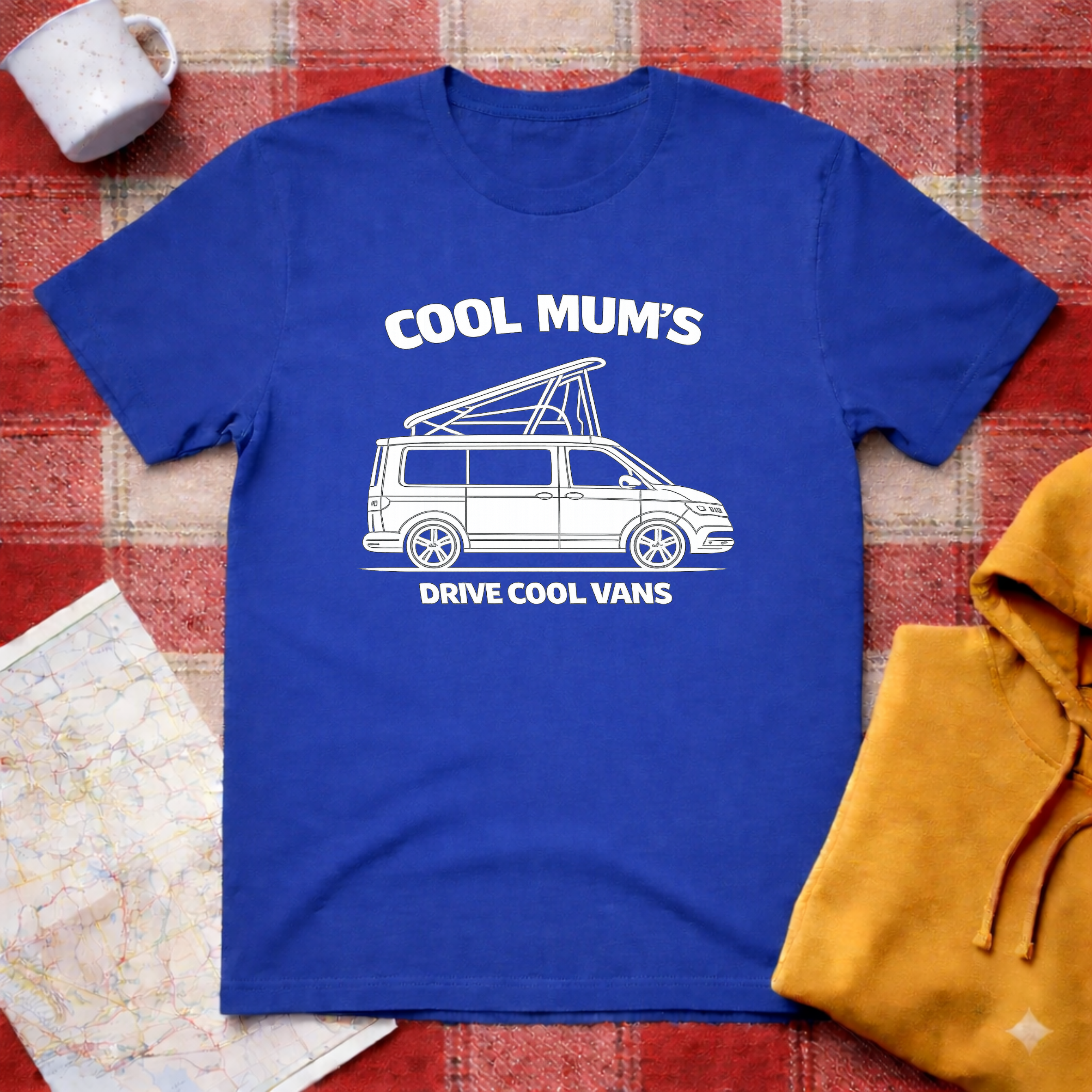 Cool Mums Drive Cool Vans- T-shirt