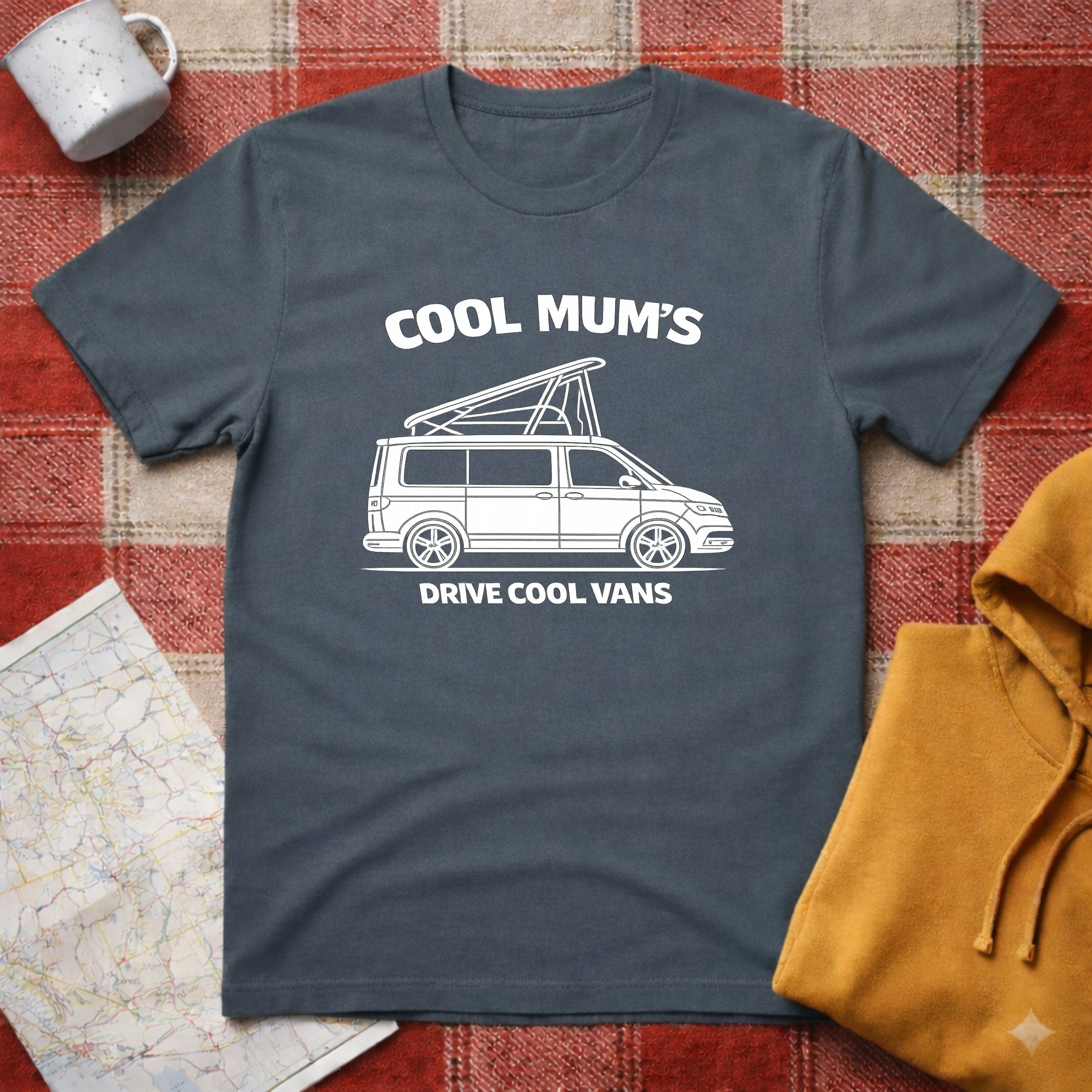 Cool Mums Drive Cool Vans- T-shirt
