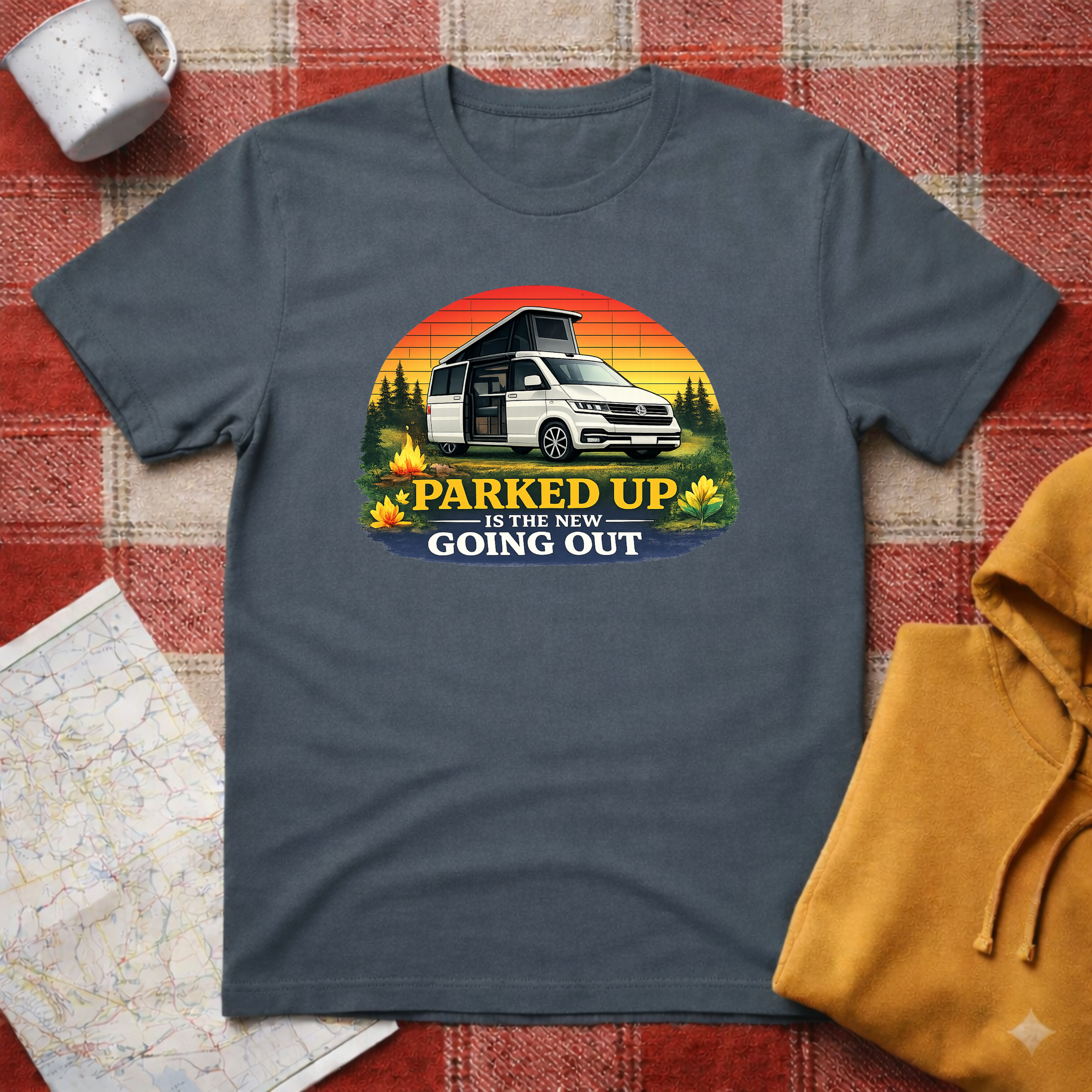 Parked Up Is The New Going Out - T-Shirt