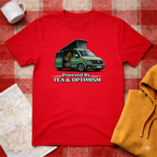 Powered By Tea & Optimism - T-shirt
