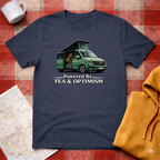 Powered By Tea & Optimism - T-shirt