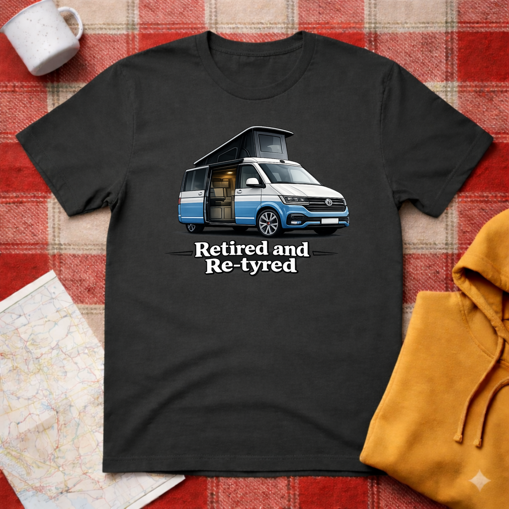 Retired And Re-tyred -T-shirt