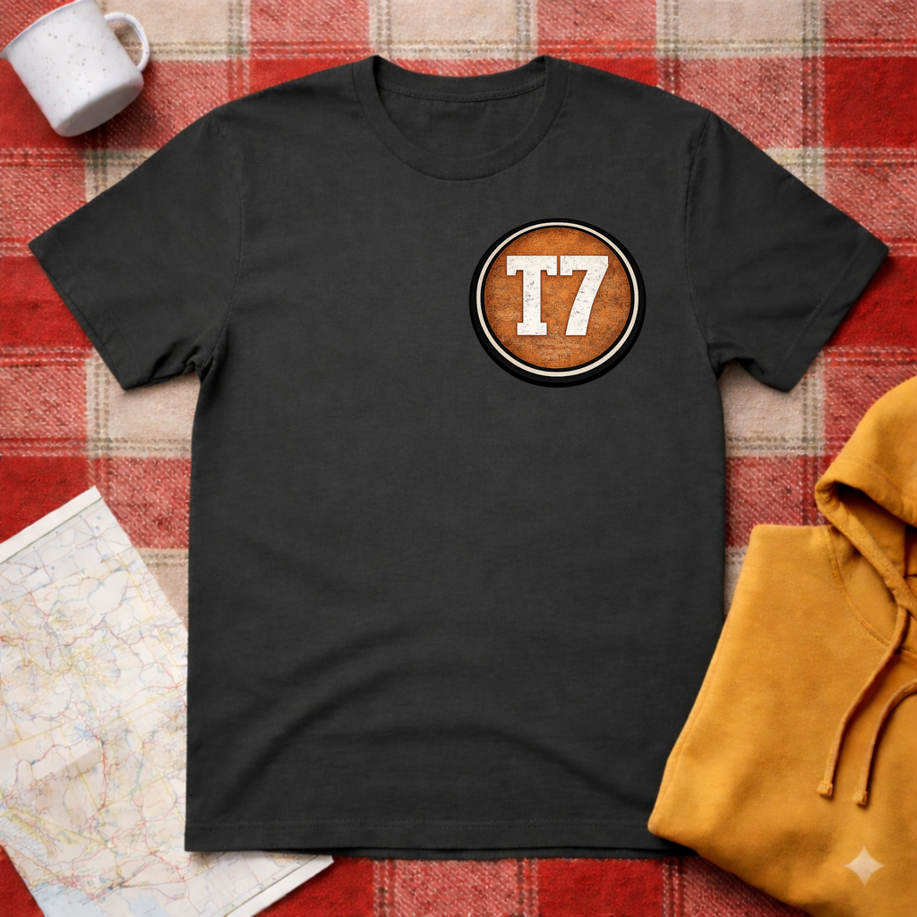 VW T7- Orange Logo-T-shirt