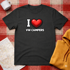 I Heart VW Campers - T-Shirt