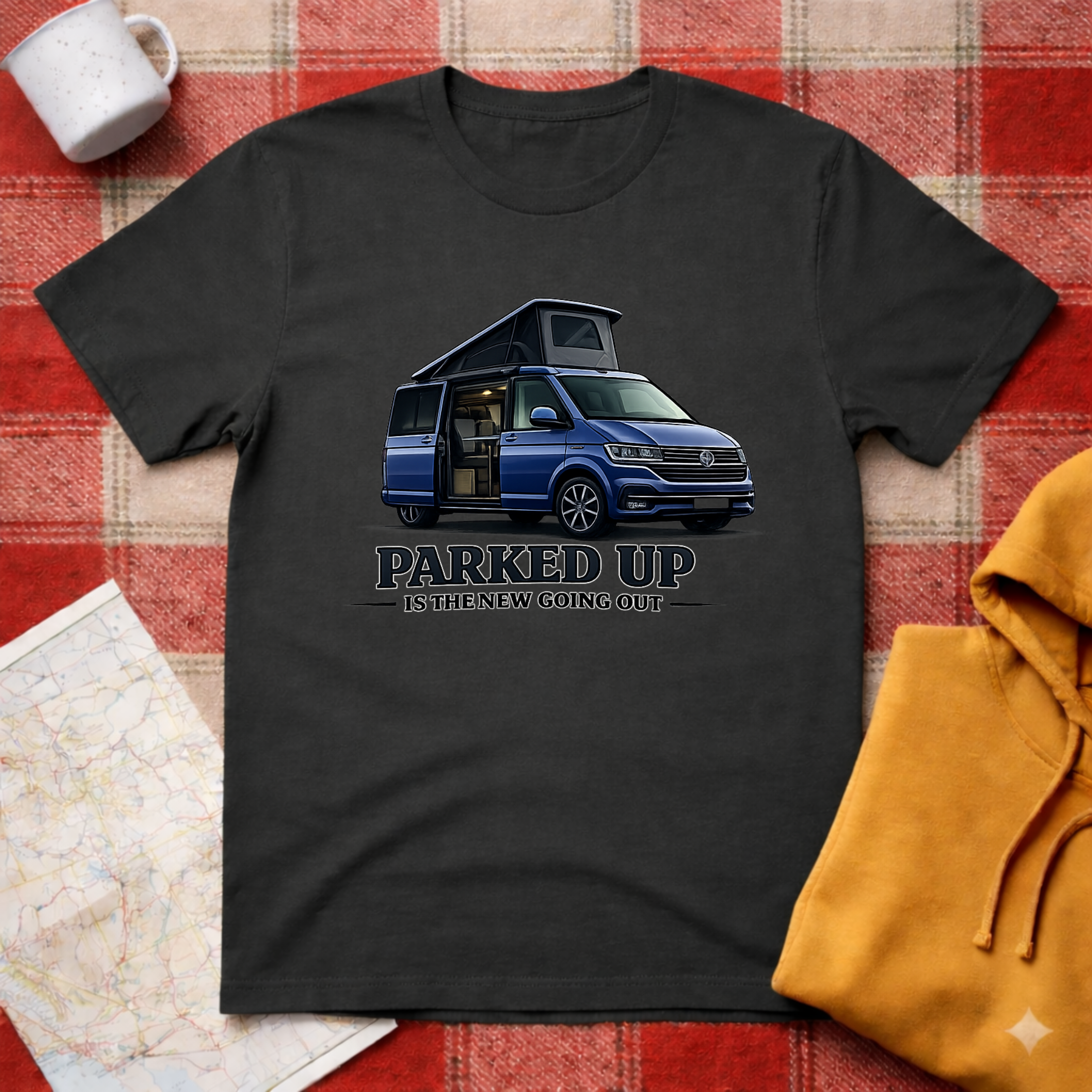 Parked Up Is The New Going Out-T-shirt