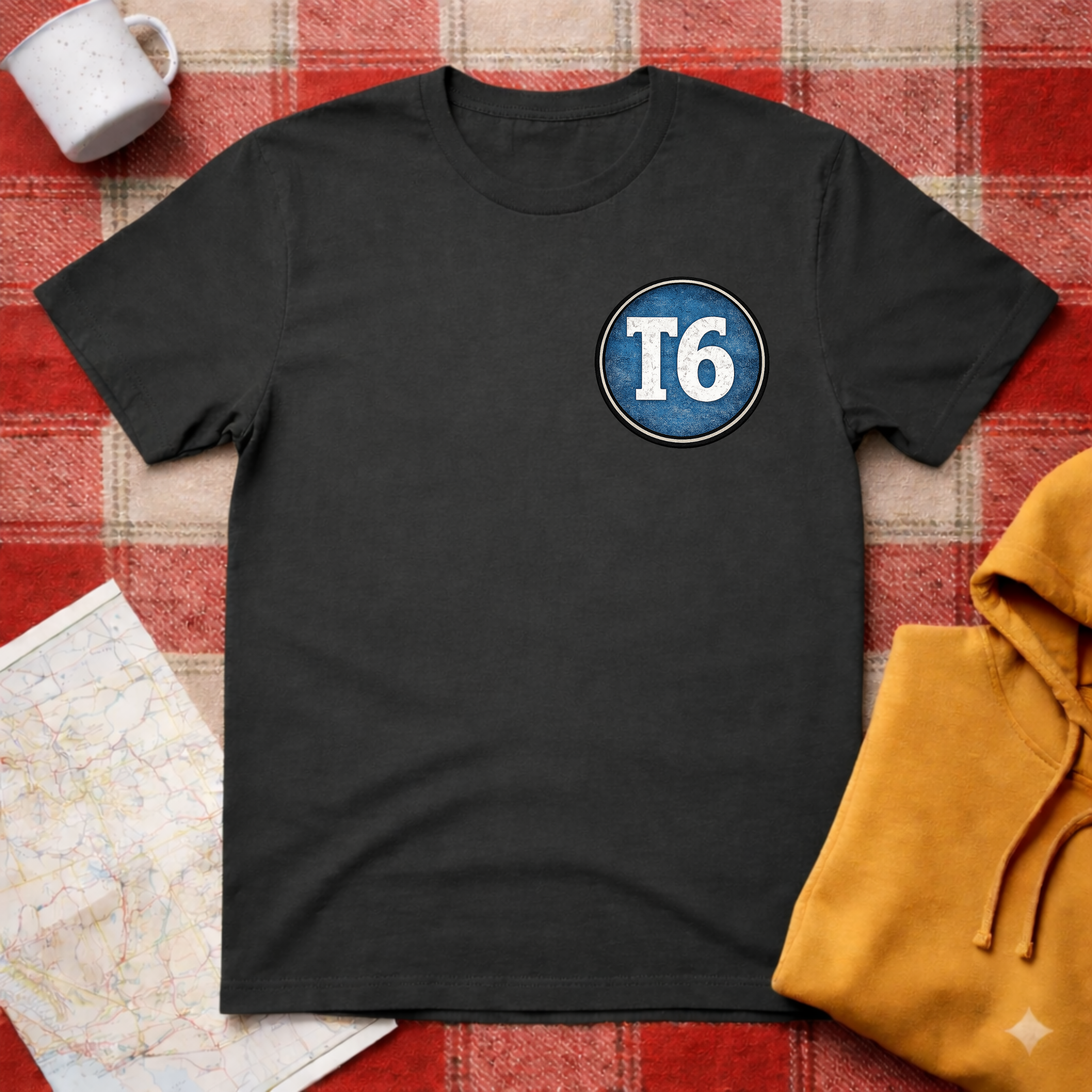 VW T6 T-Shirt- Blue Logo