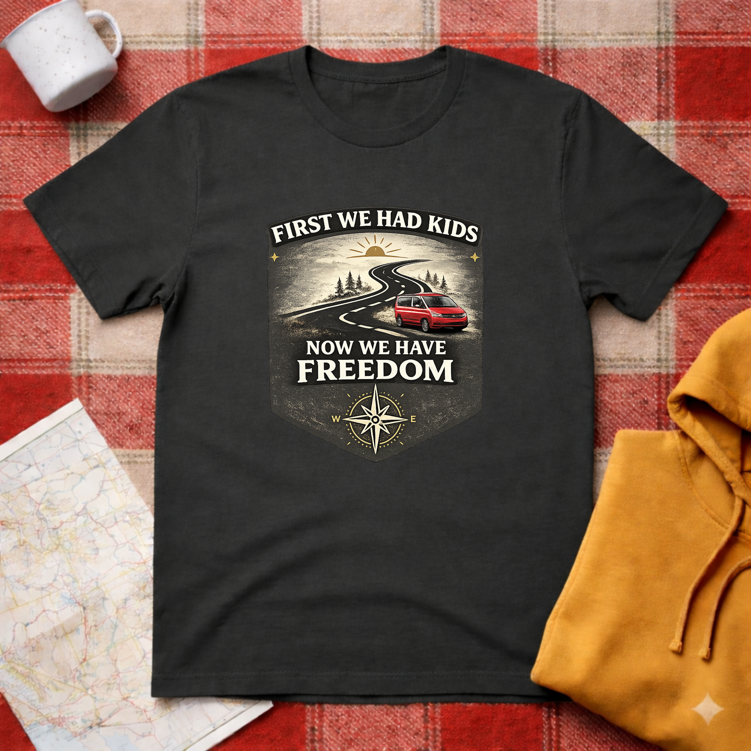 First We Had Kids, Now We have Freedom- T-shirt