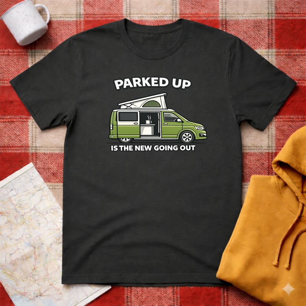 Parked Up Is The New Going Out- T-shirt