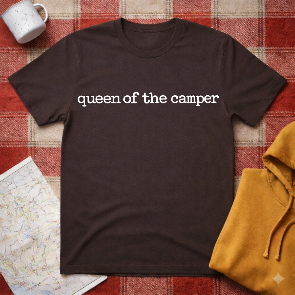 Queen Of The Camper- T-shirt