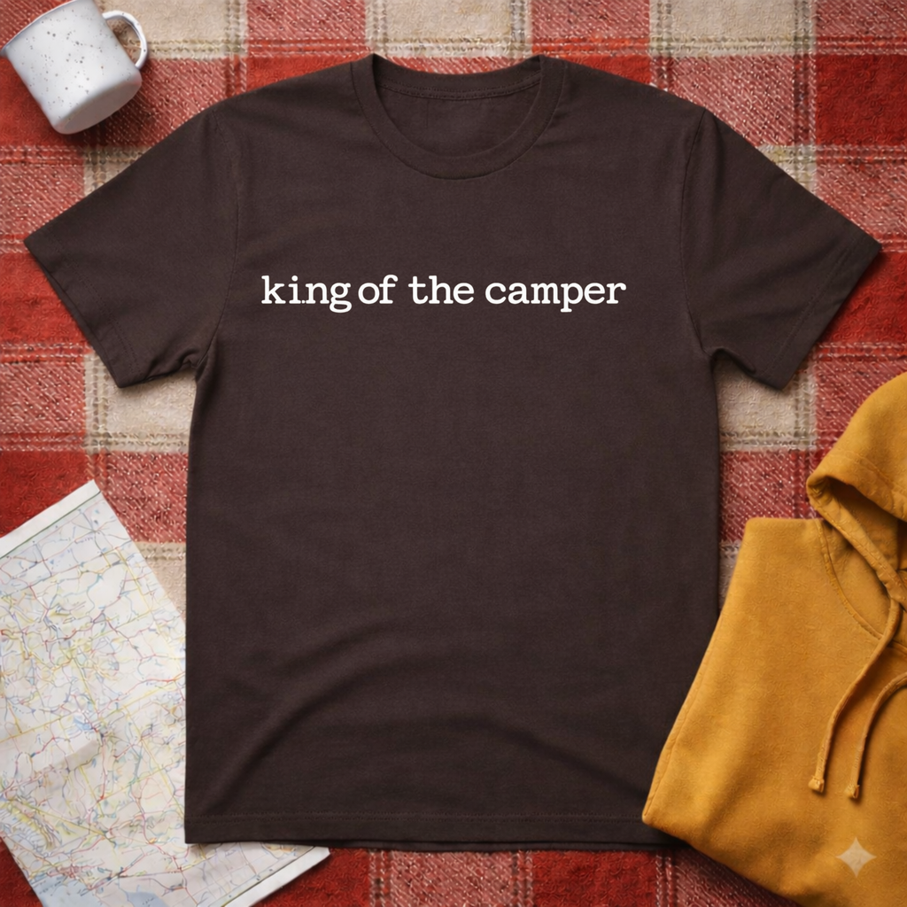 King Of The Camper- T-shirt