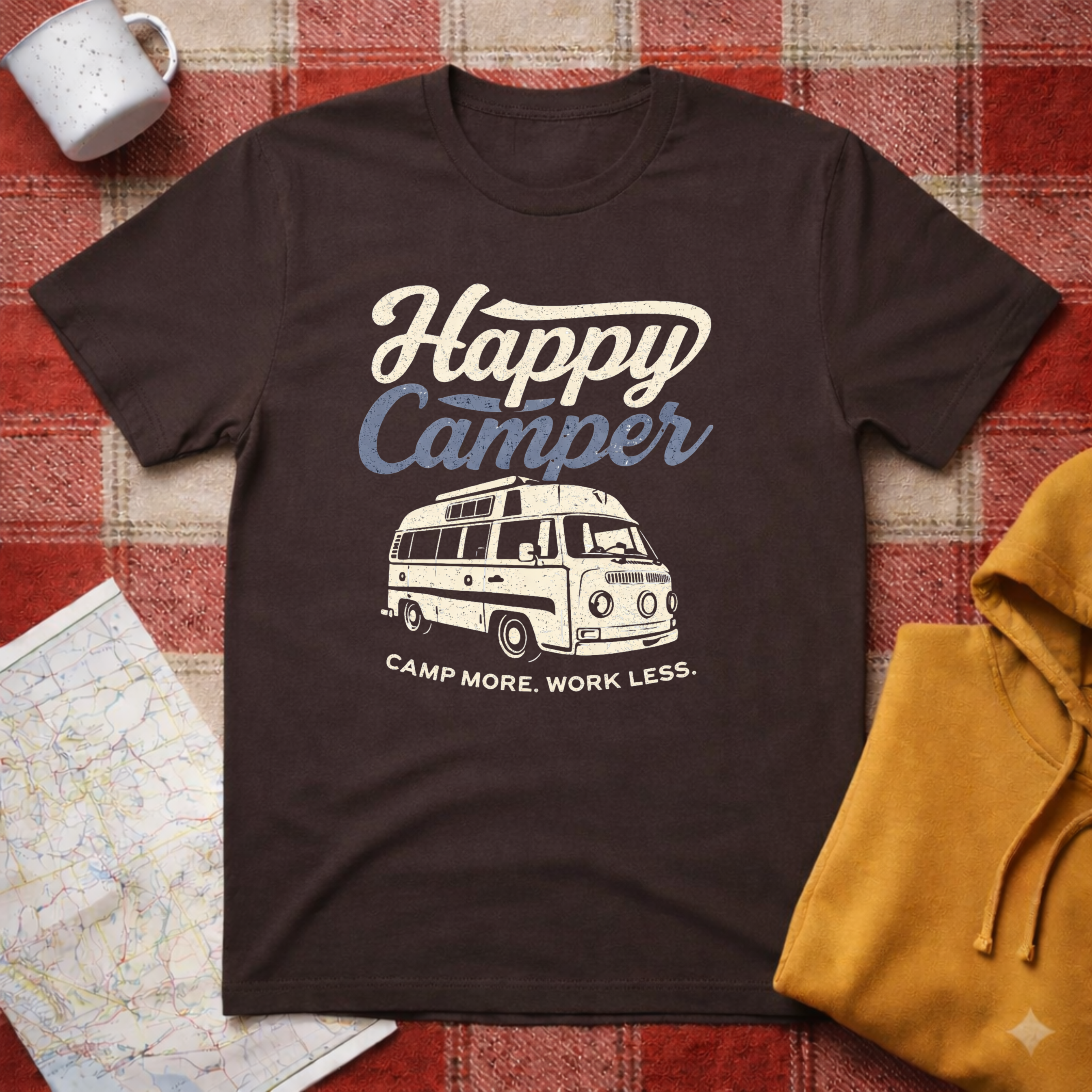 Happy Camper- T-shirt
