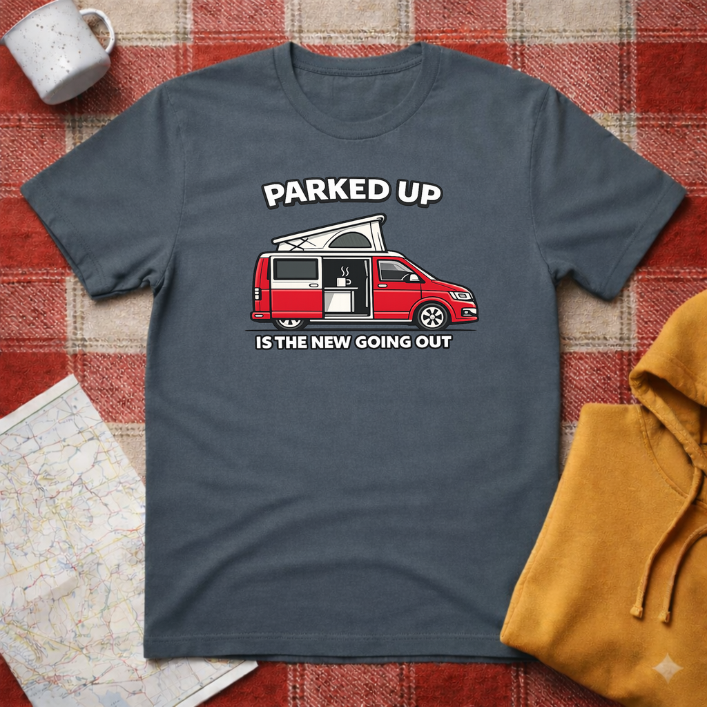 Parked Up Is The New Going Out -T-shirt