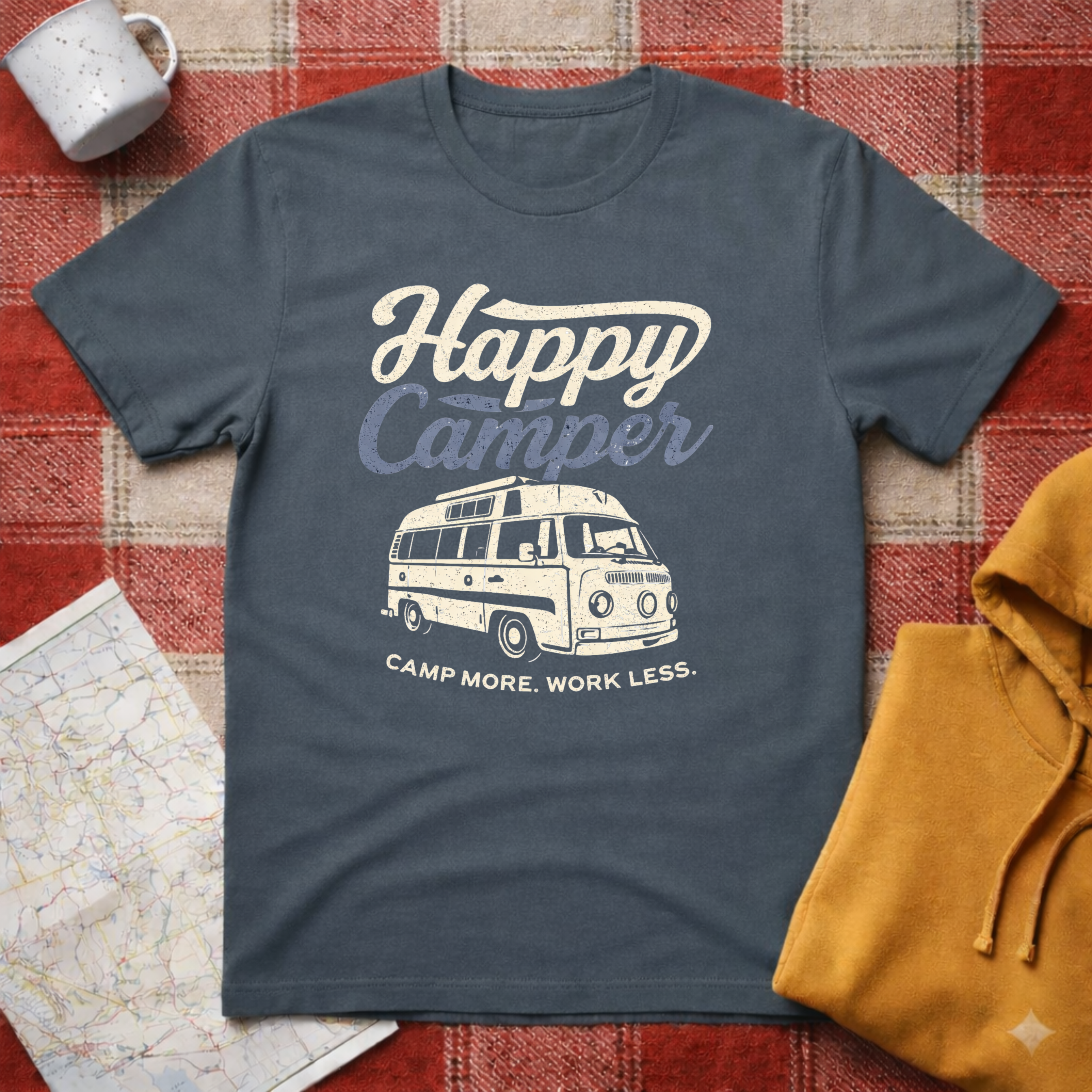 Happy Camper- T-shirt