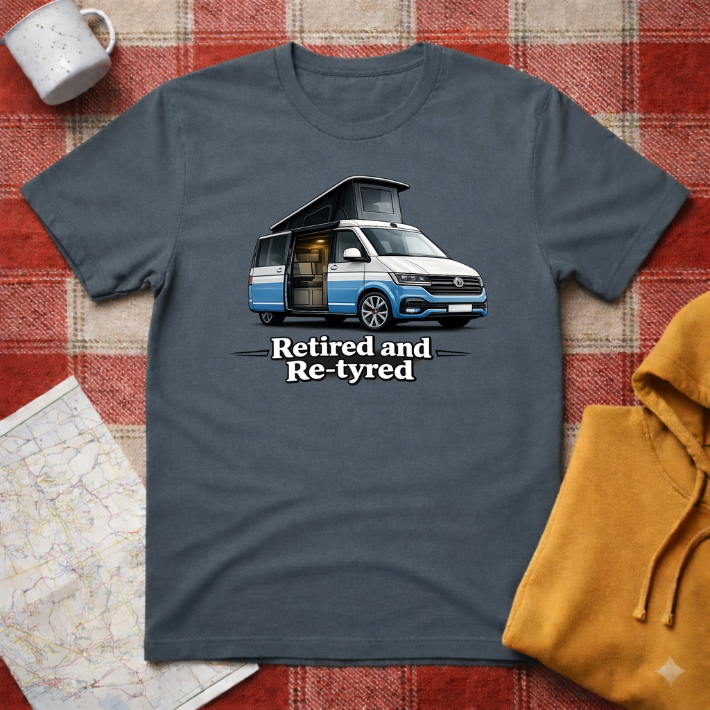 Retired And Re-tyred -T-shirt