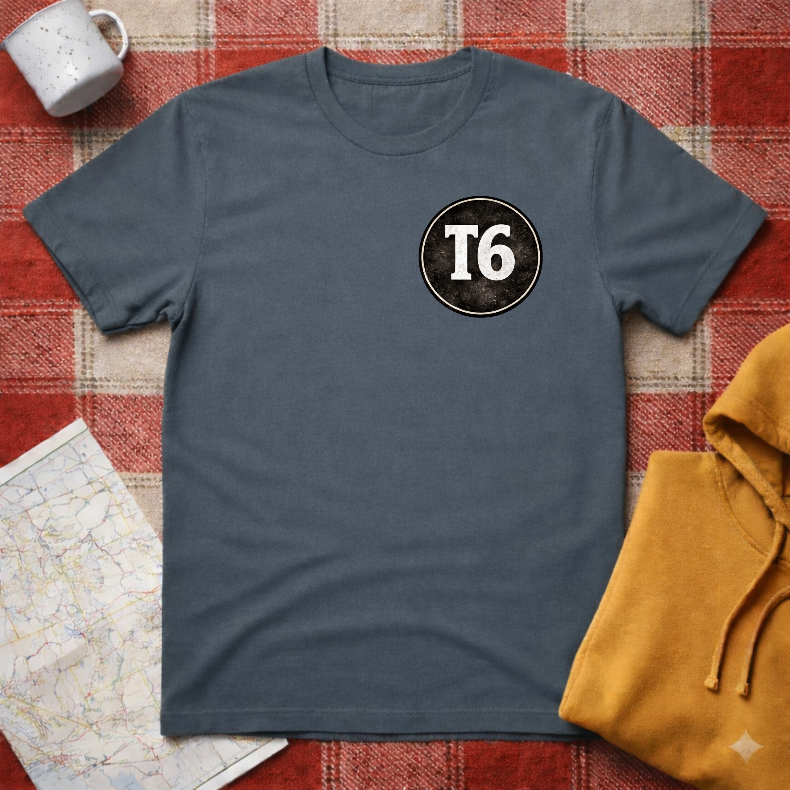 VW T6 T-Shirt- Black Logo