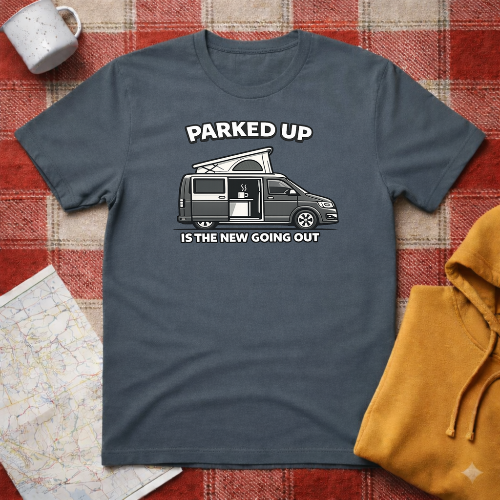 Parked Up Is The New Going Out -T-shirt