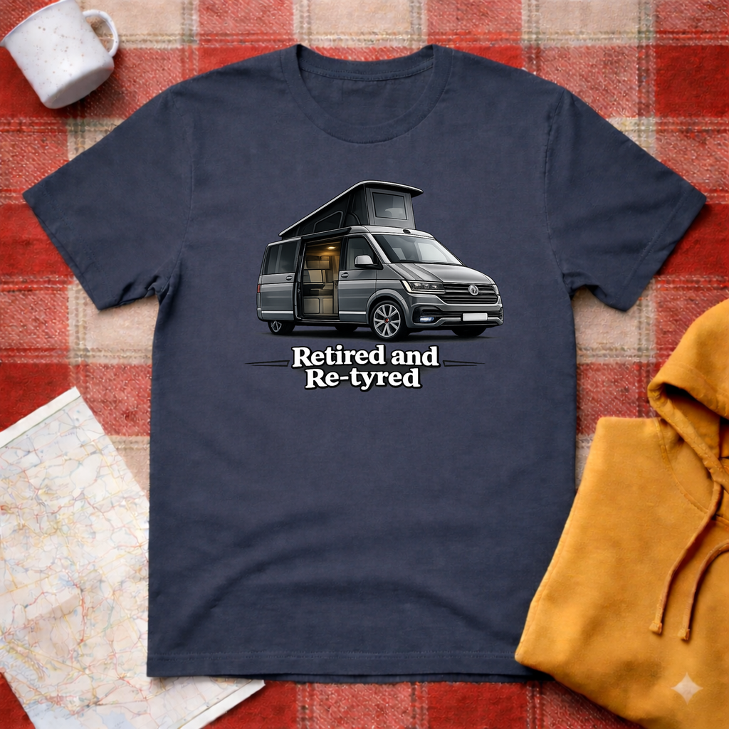 Retired And Re-tyred -T-shirt