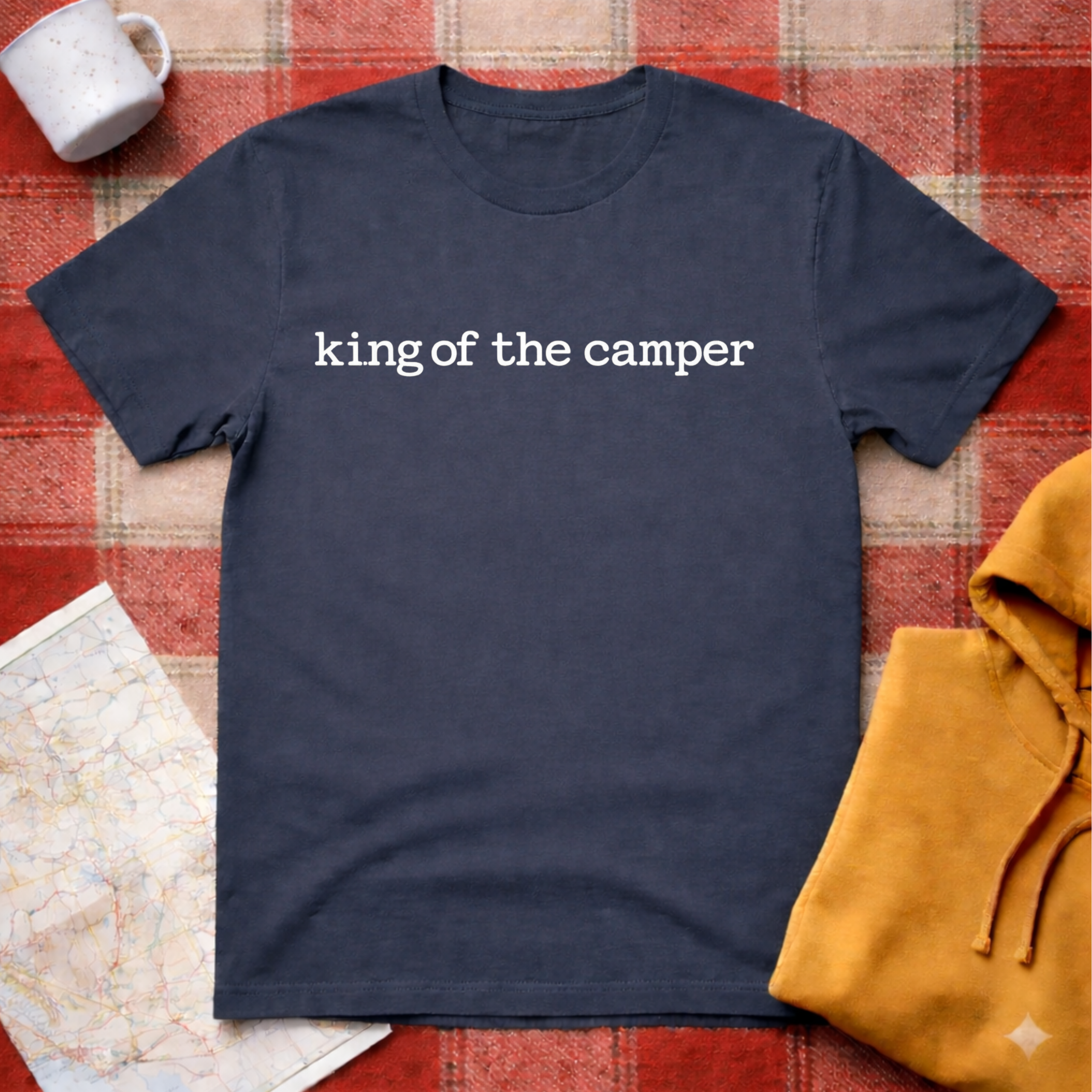 King Of The Camper- T-shirt