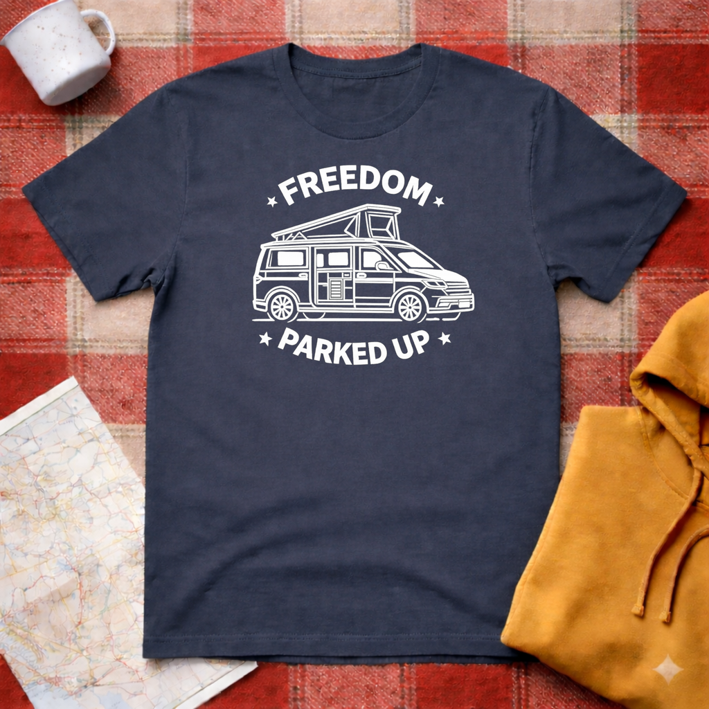 Freedom Parked Up- T-shirt