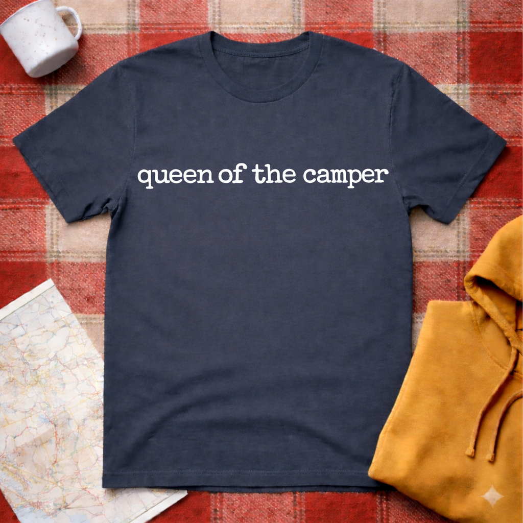 Queen Of The Camper- T-shirt