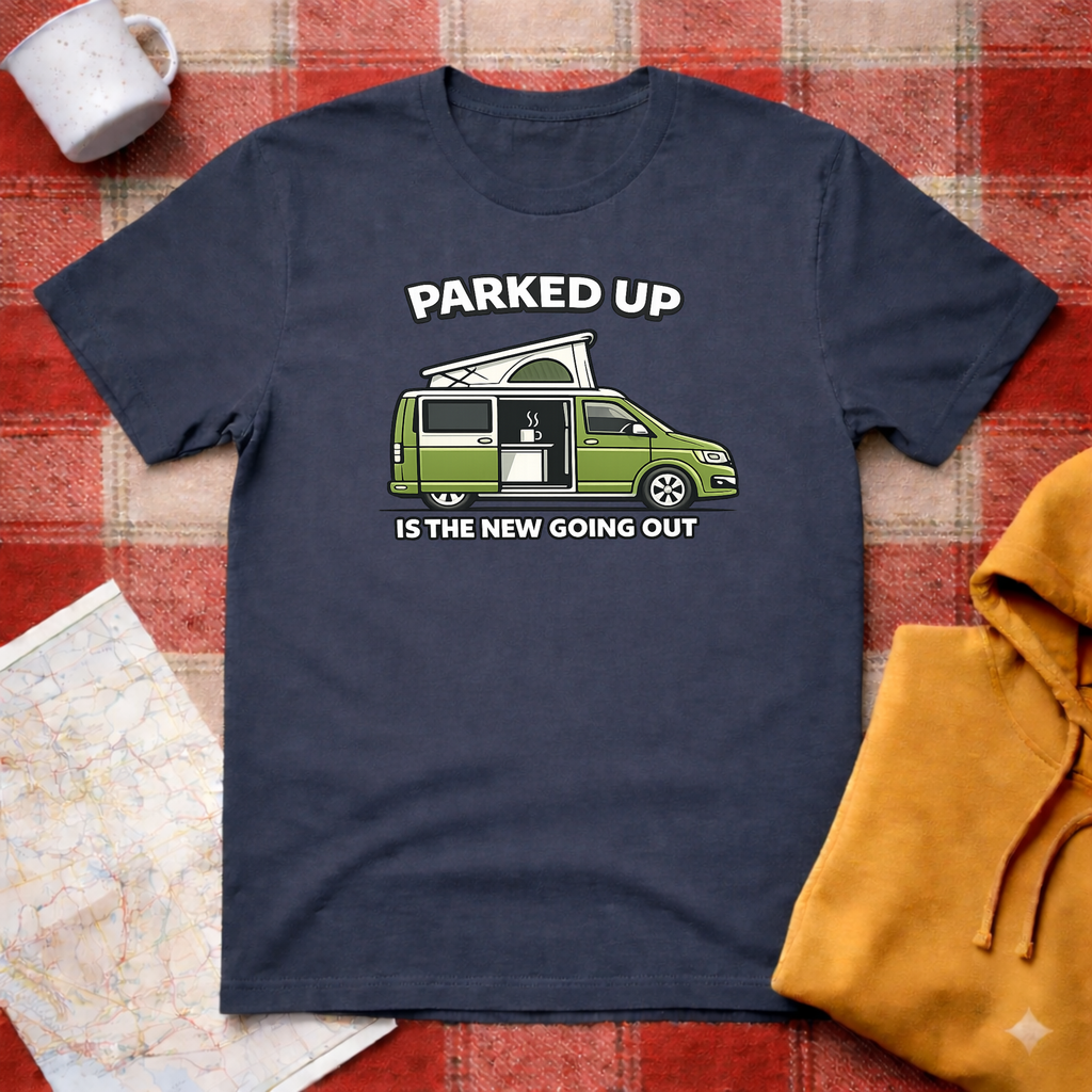 Parked Up Is The New Going Out- T-shirt