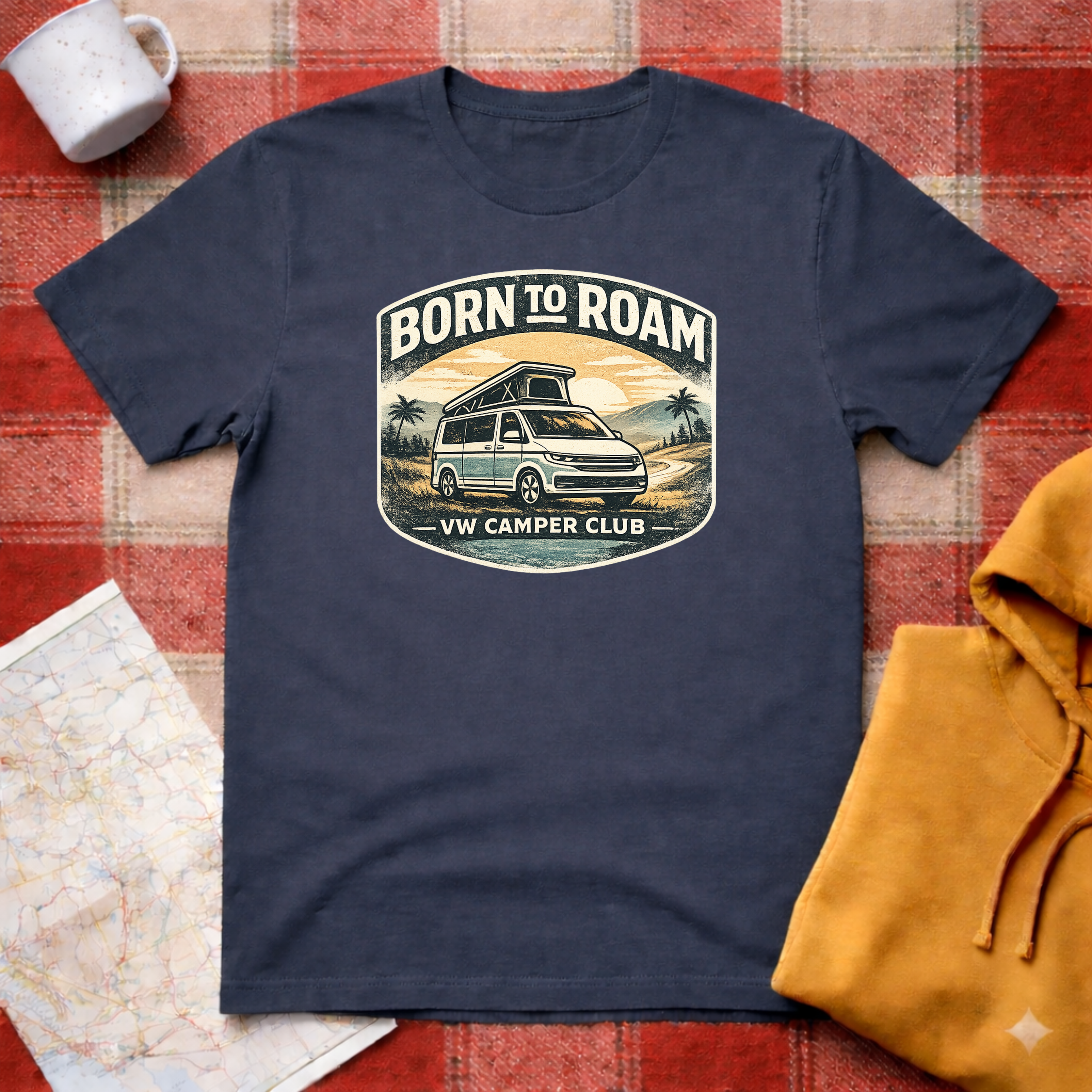 Born To Roam- T-shirt