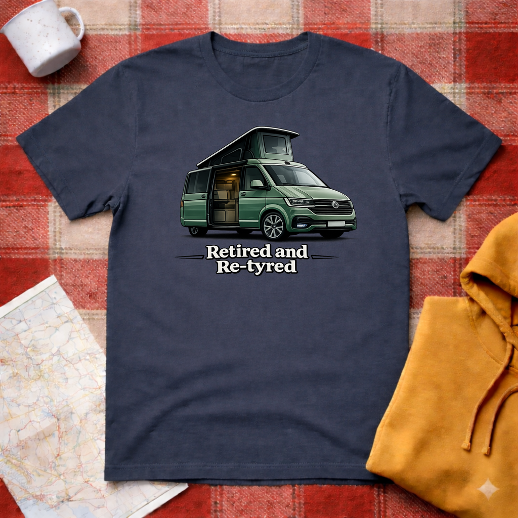 Retired And Re-tyred - T-shirt
