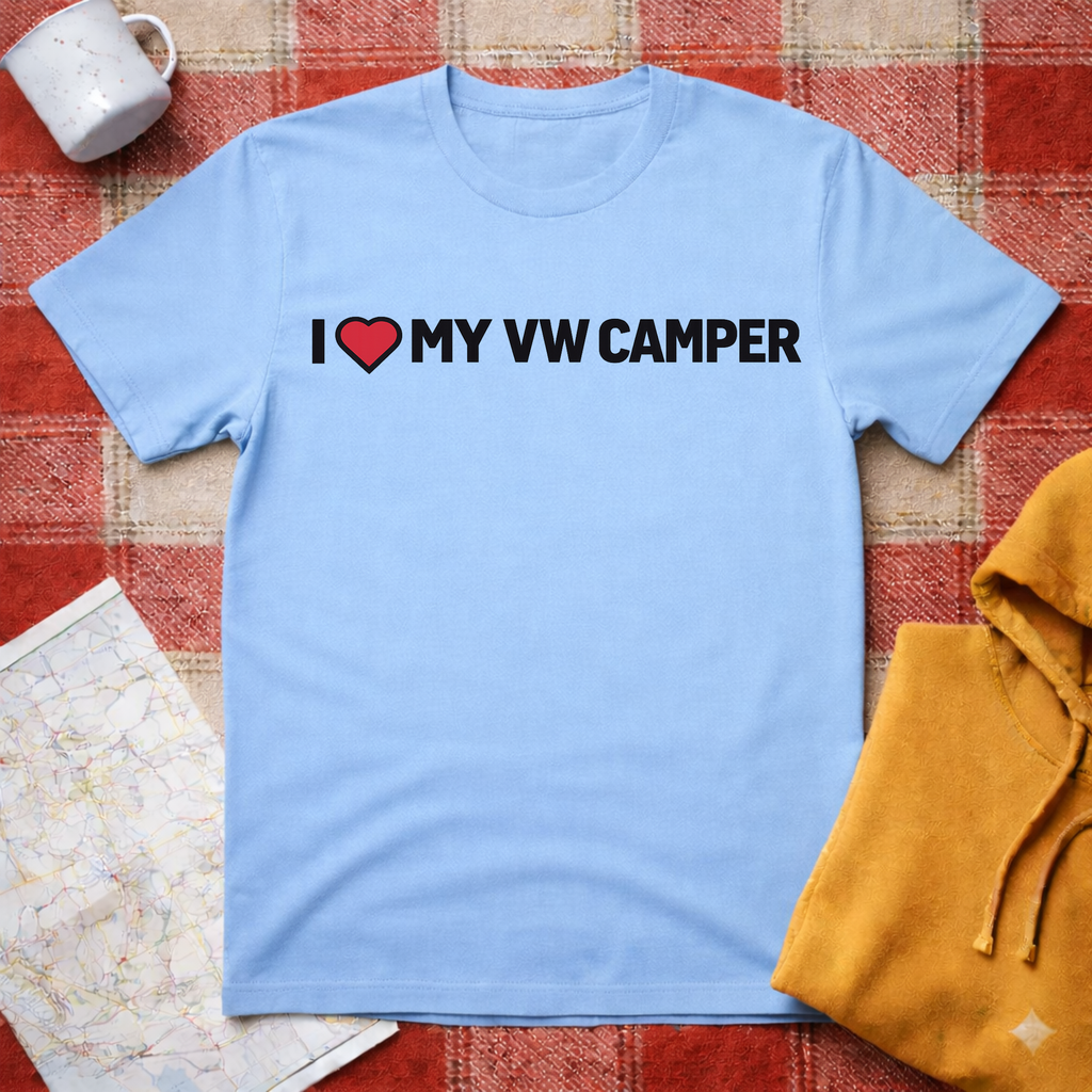I Heart My VW Camper- T-shirt-