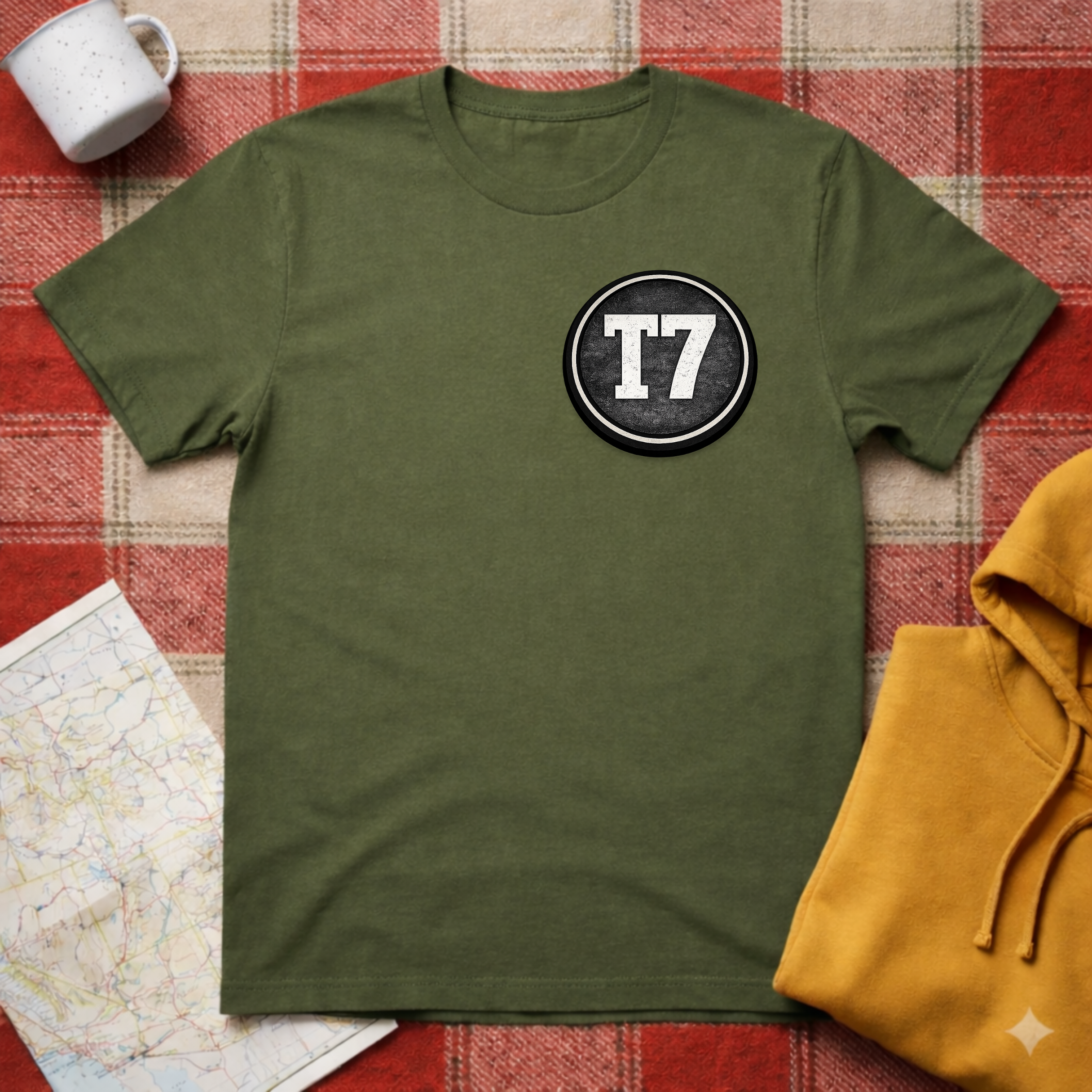 VW T7- Black Logo T-shirt