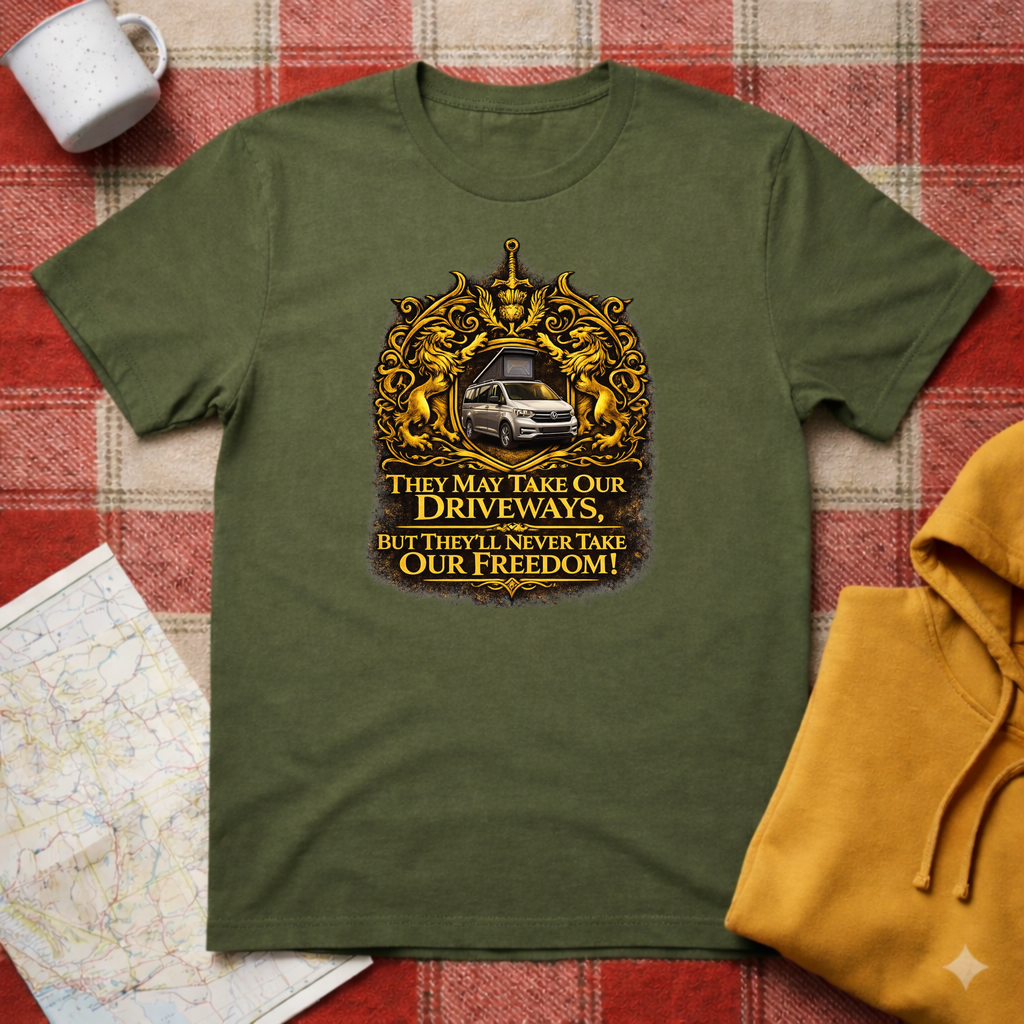 Braveheart VW Camper- T-shirt