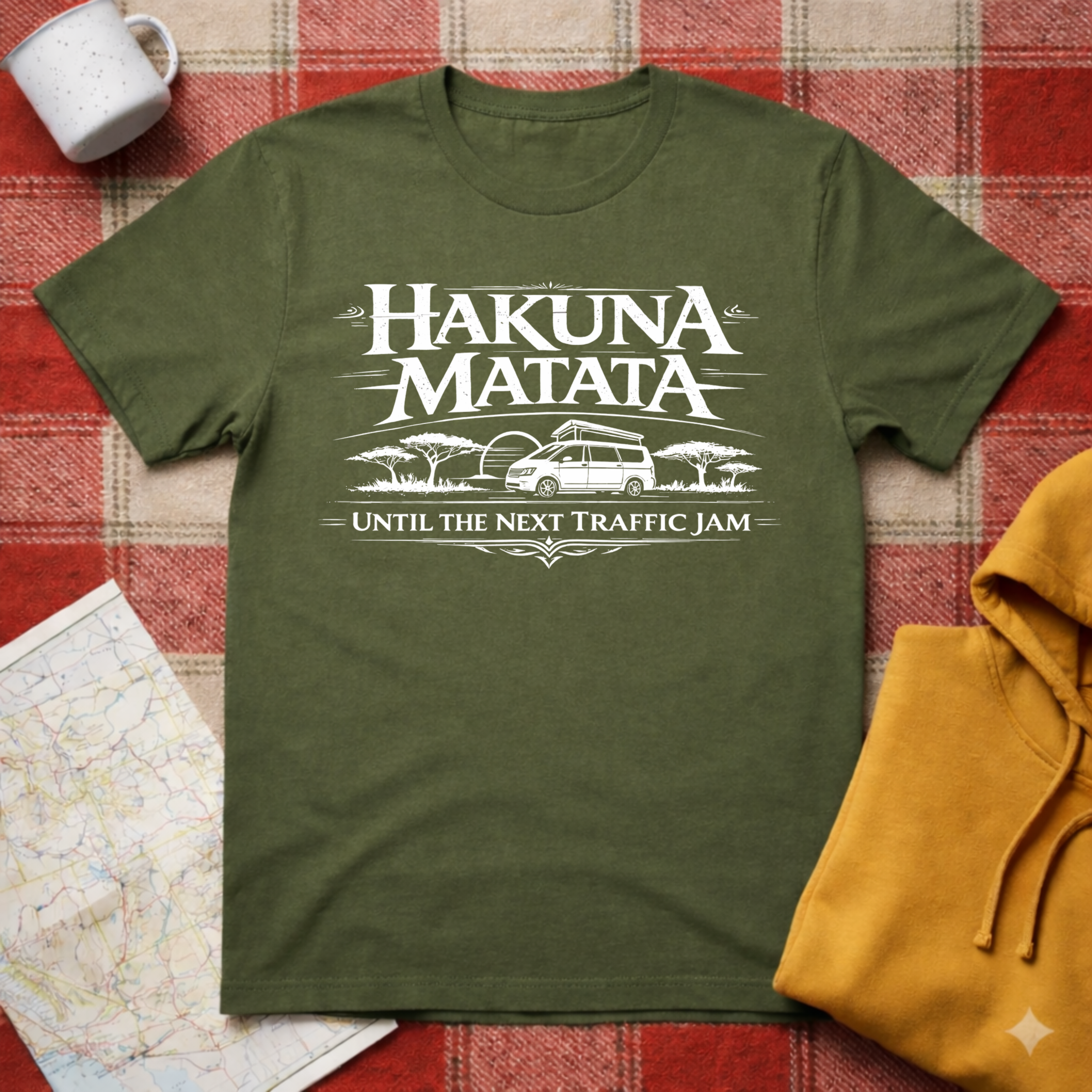 Lion King VW Camper- T-shirt