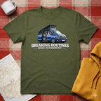 Breaking Routines- Blue Camper- T-Shirt
