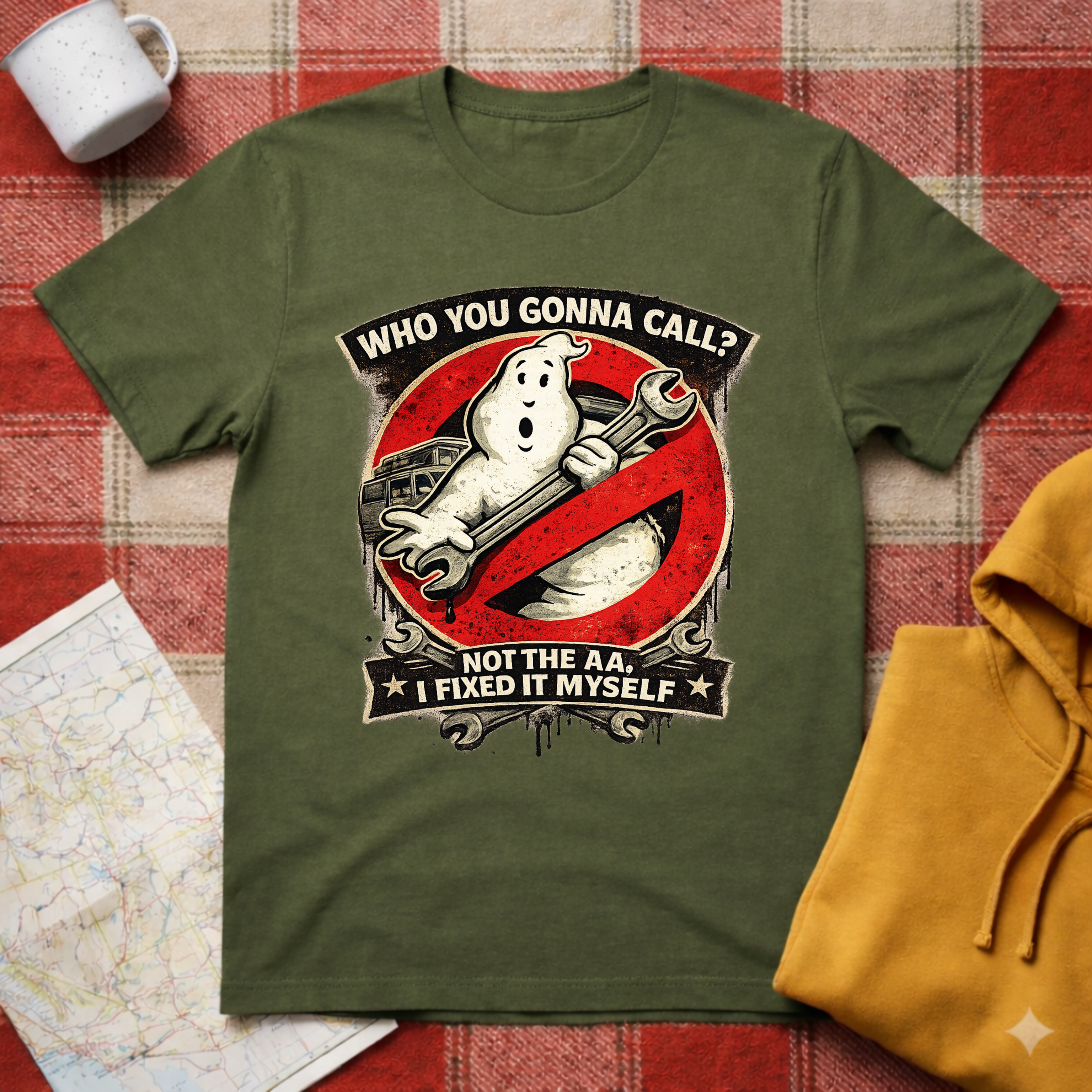 Ghost Busters- VW Camper- T-shirt