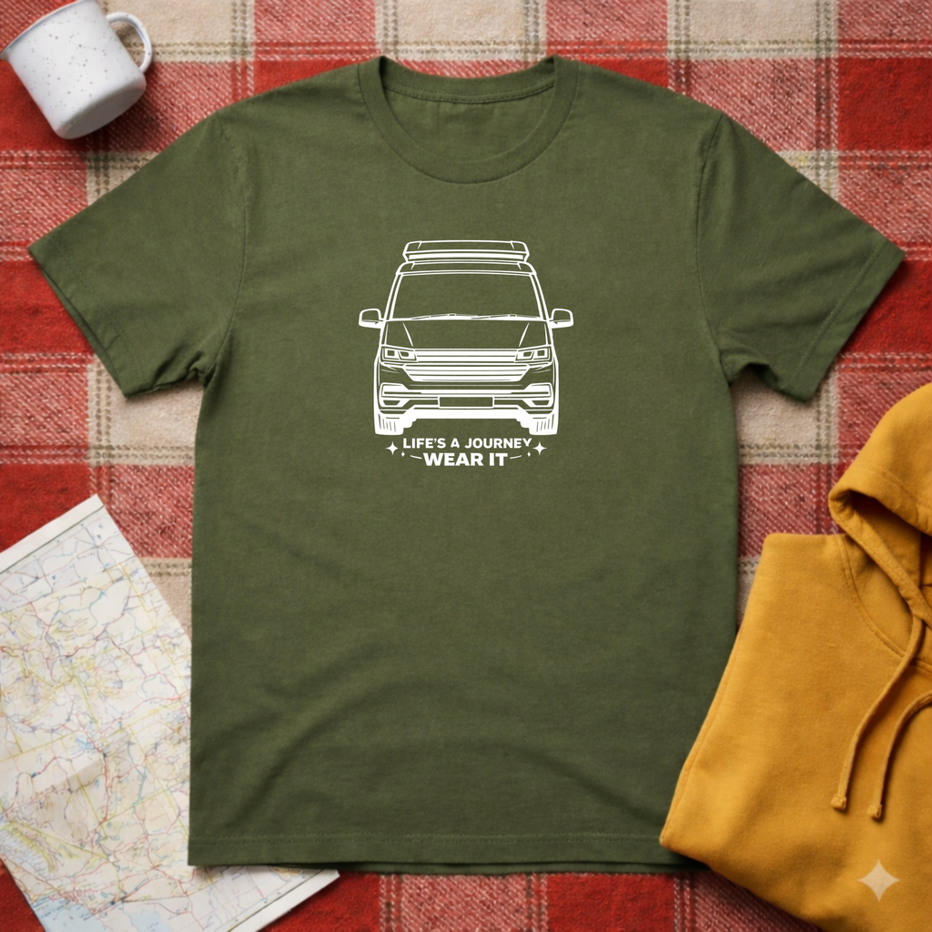 Life's A Journey, Wear It- T-shirt