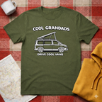 Cool Grandads, Drive Cool Vans- T-shirt
