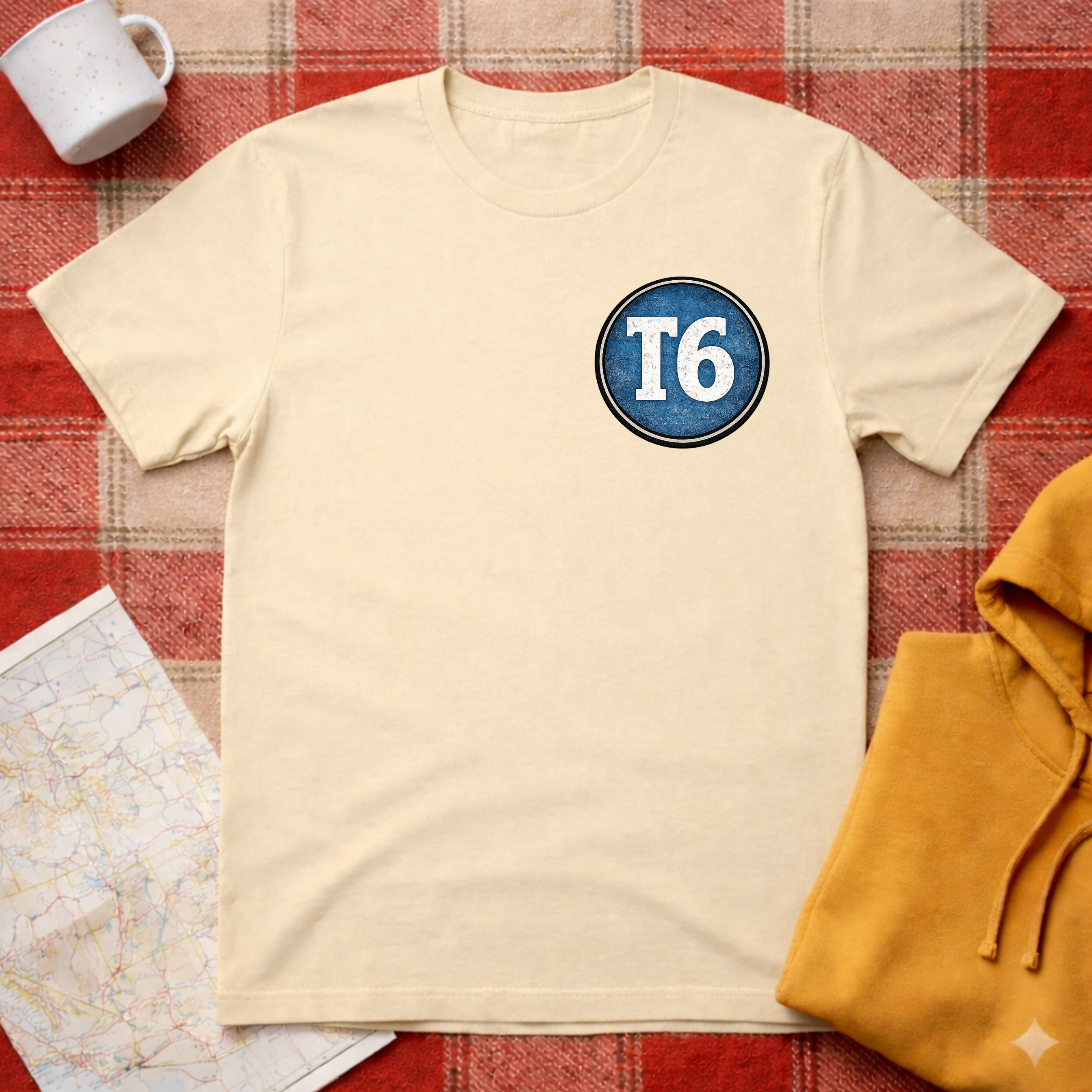 VW T6 T-Shirt- Blue Logo