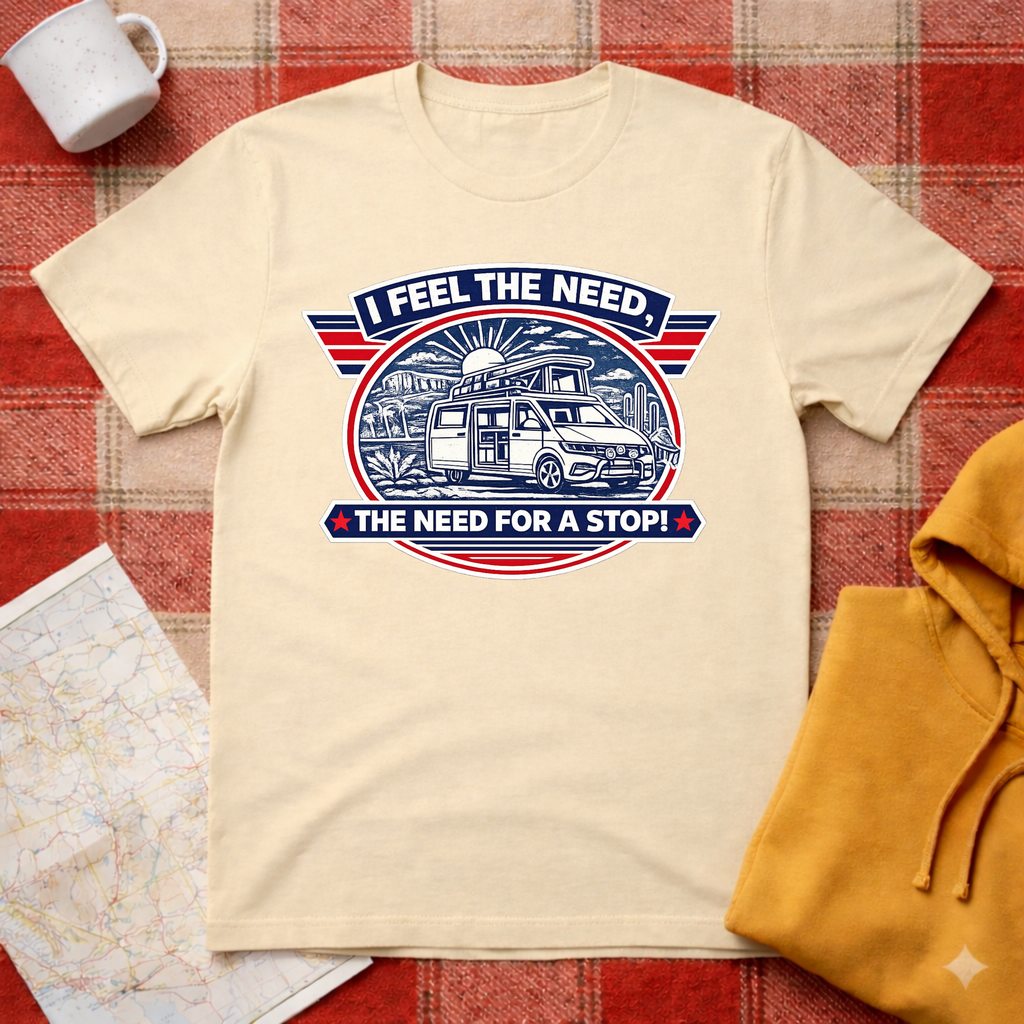 Top Gun VW Camper- T-shirt