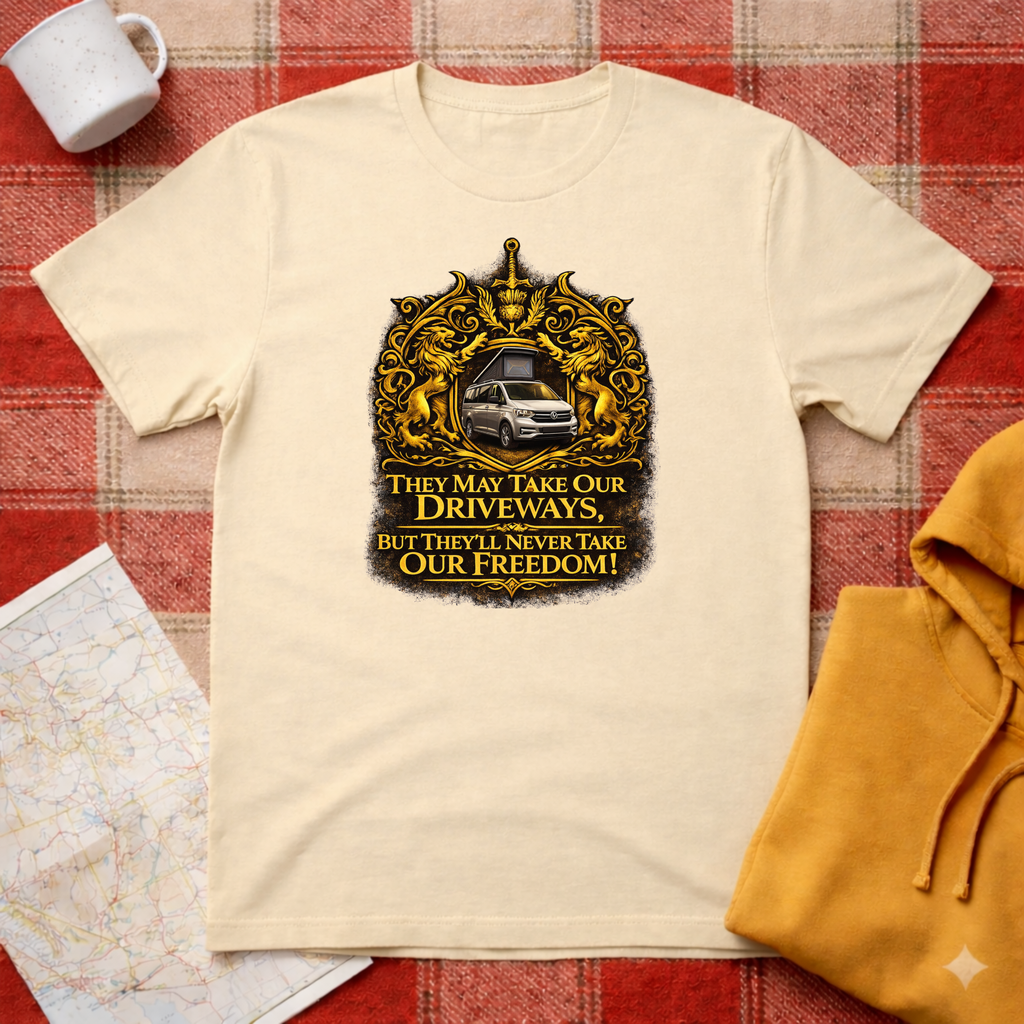 Braveheart VW Camper- T-shirt