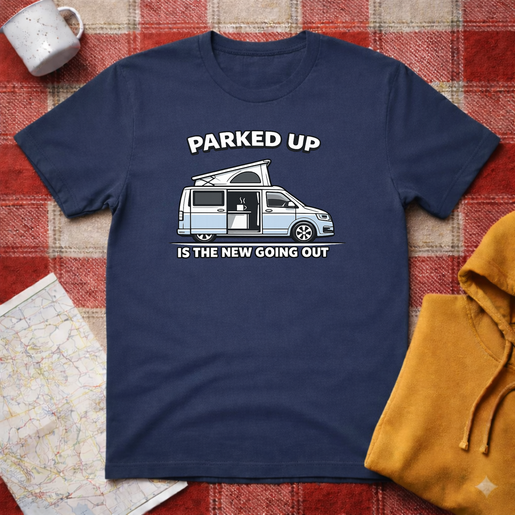 Parked Up Is The New Going Out -T-shirt