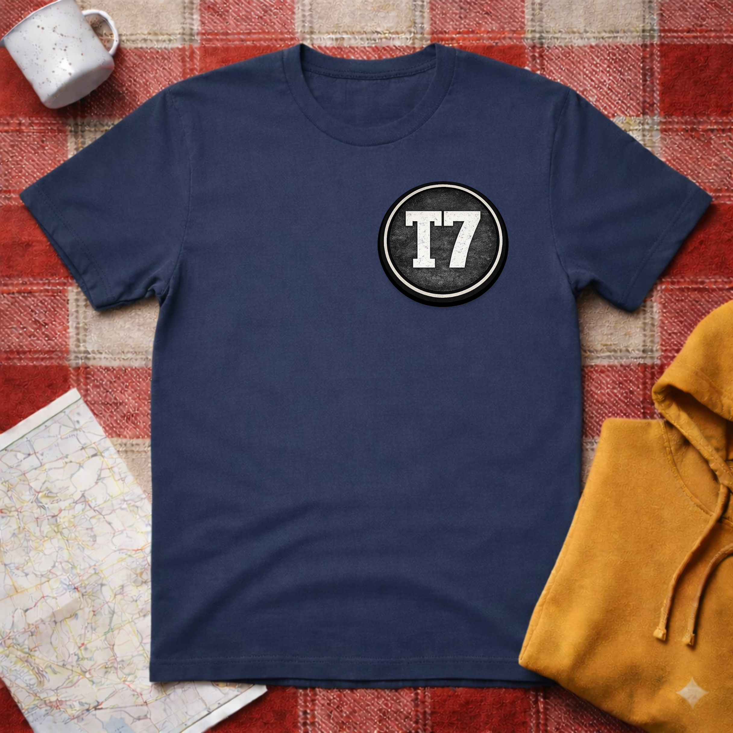 VW T7- Black Logo T-shirt